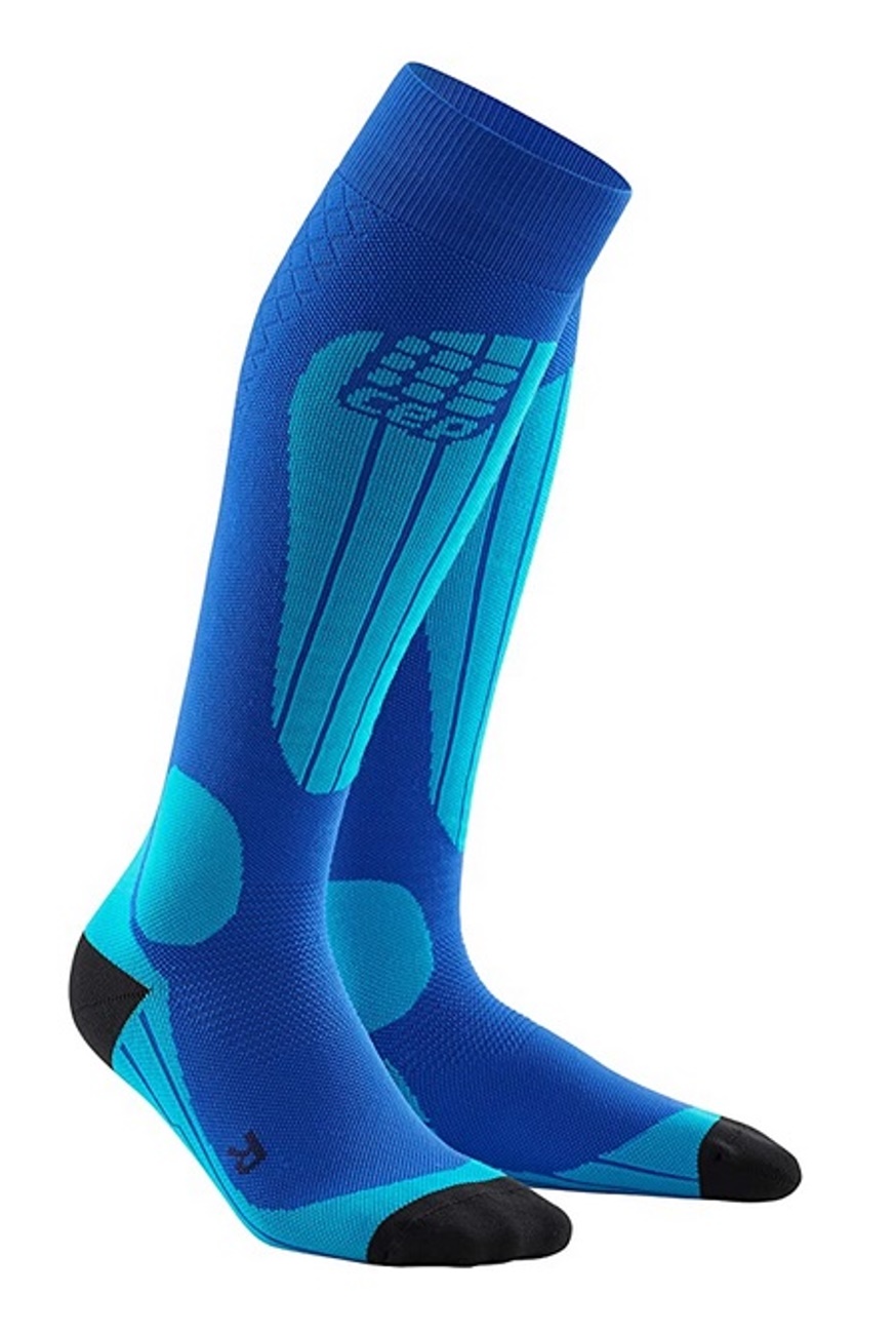 CEP Ski Thermo Socken Herren Sportsocken blau