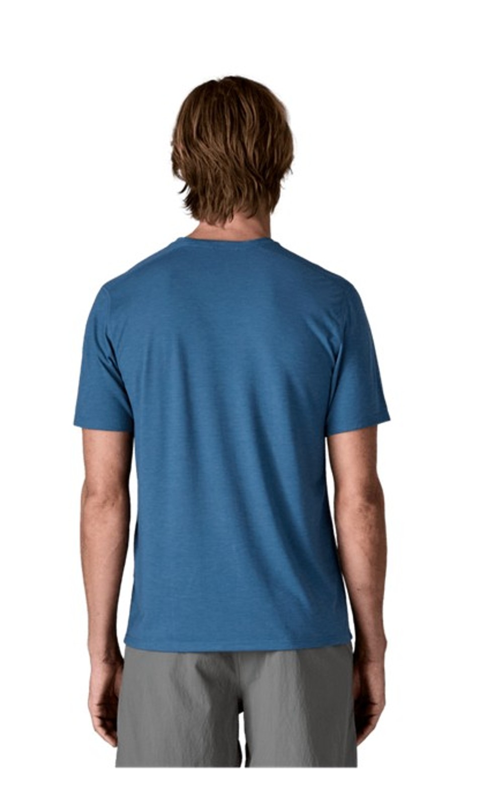 Patagonia Herren Cap Cool Trail Shirt Aquatic Blue