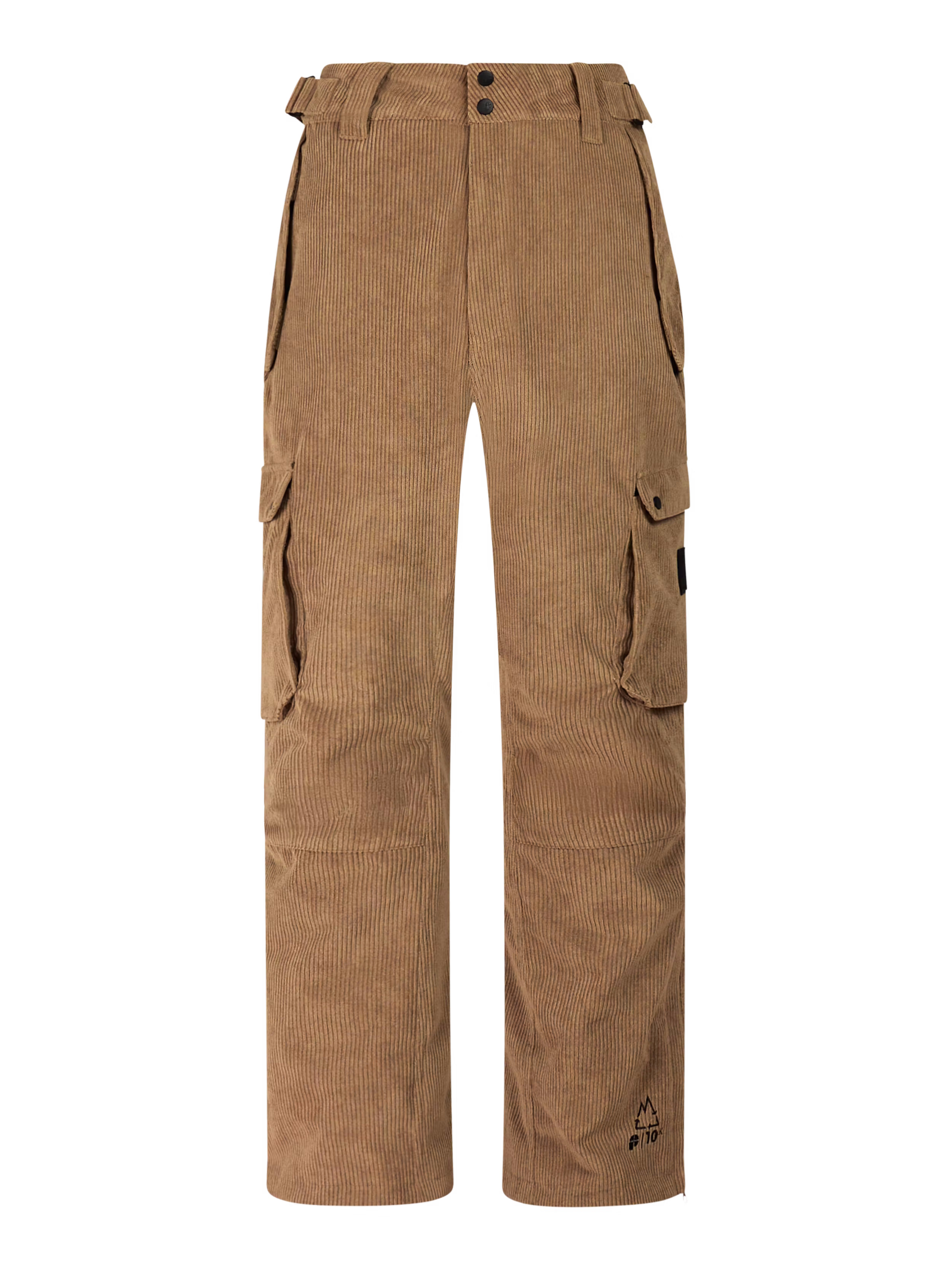 Protest Herren Cord Skihose PRTJoss Sandy Brown