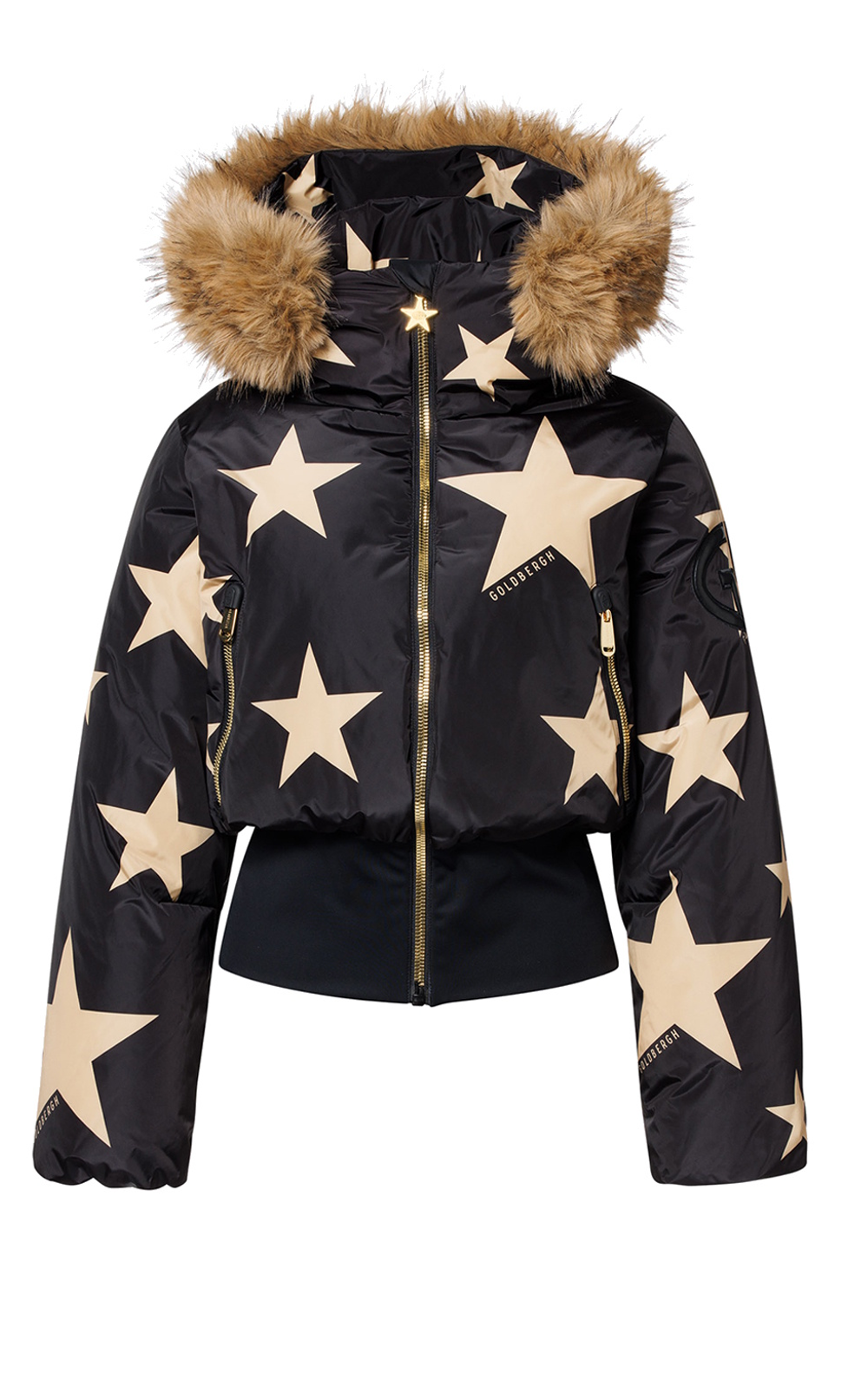 Goldbergh Winter Skijacke SHINNEN Black/Gold
