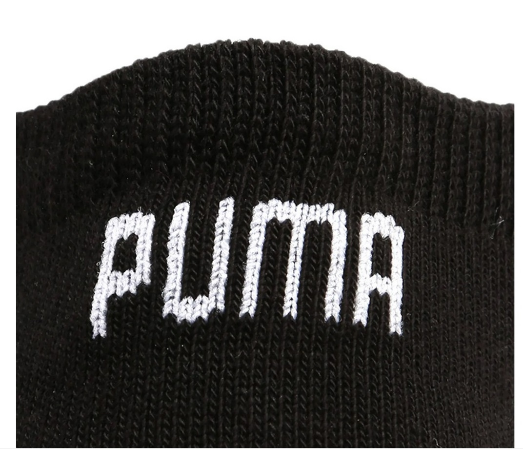 Puma Sneaker Socken Plain 6-Pack schwarz 2.0