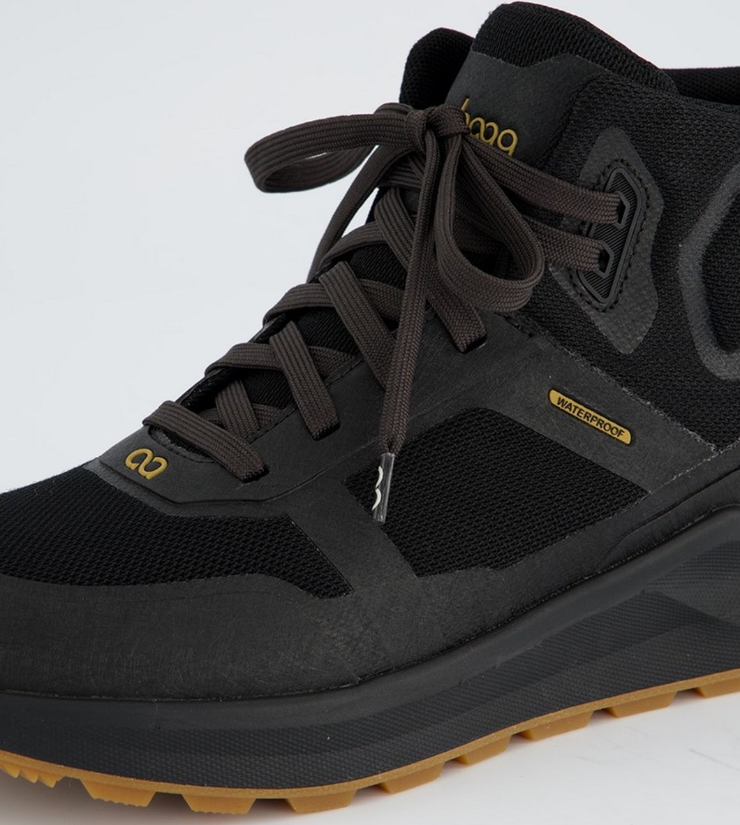 Tenhaag Damen High-Sneaker Trekhaag Black