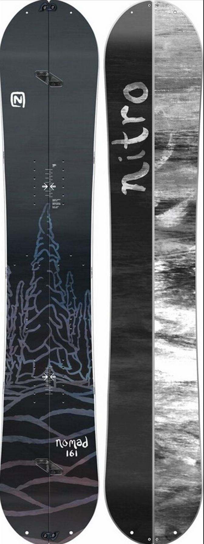 Nitro Splitboard Snowboard Nomad 