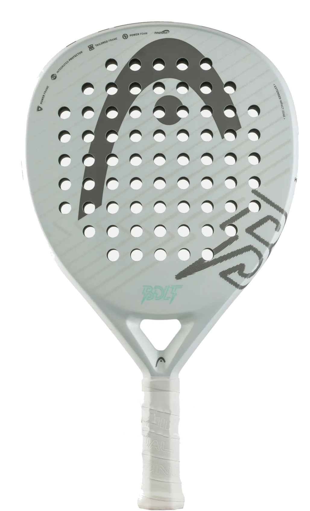 Head Padelschläger Bolt 2026 white/grey