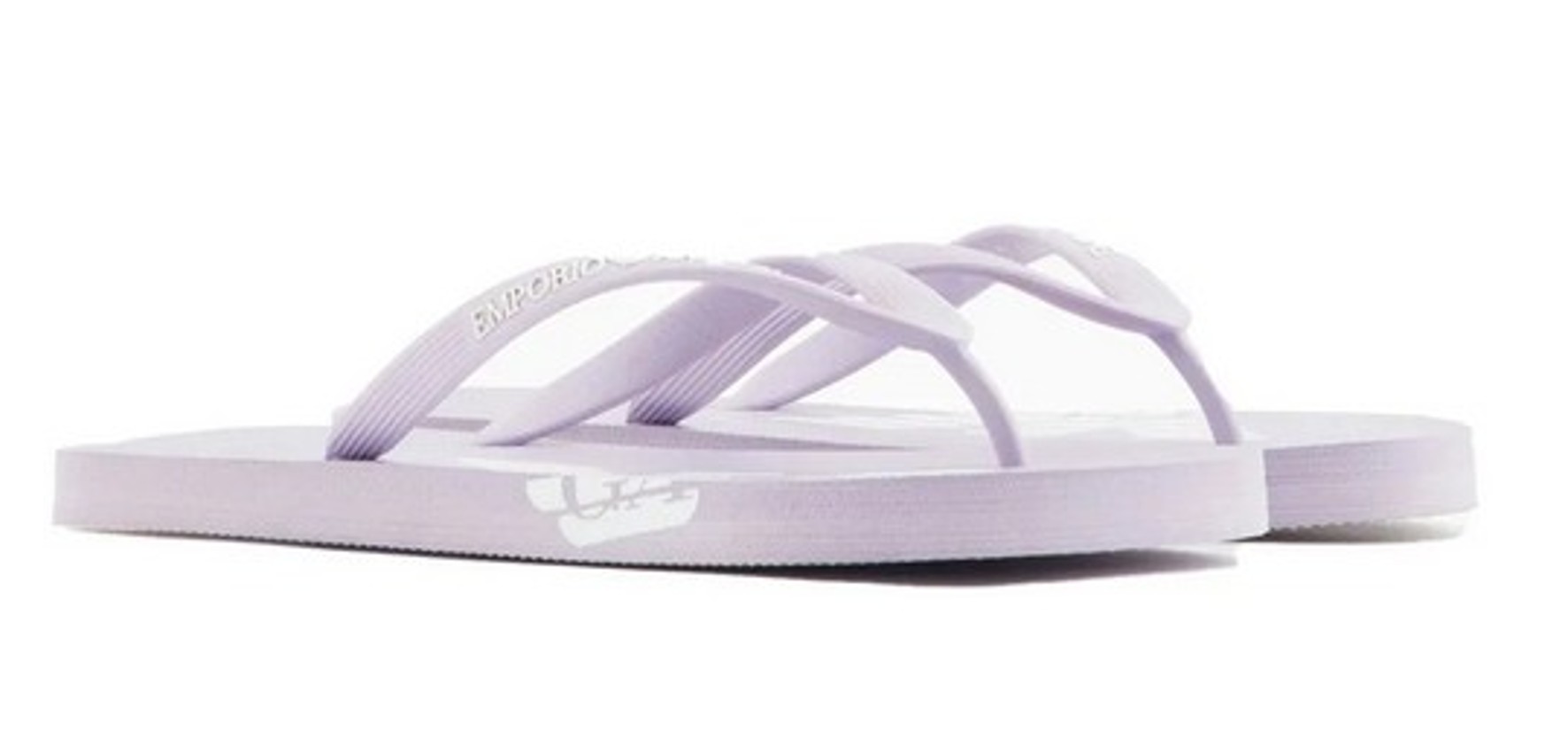 Armani Exchange Zehentrenner Slippers purple