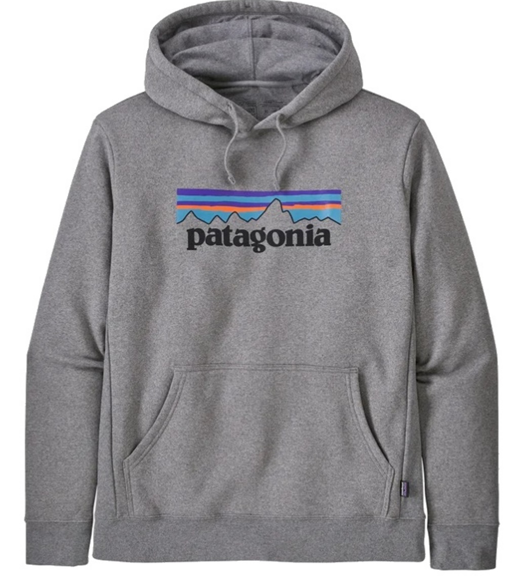 Patagonia Logo Hoody Uprisal Gravel Heather