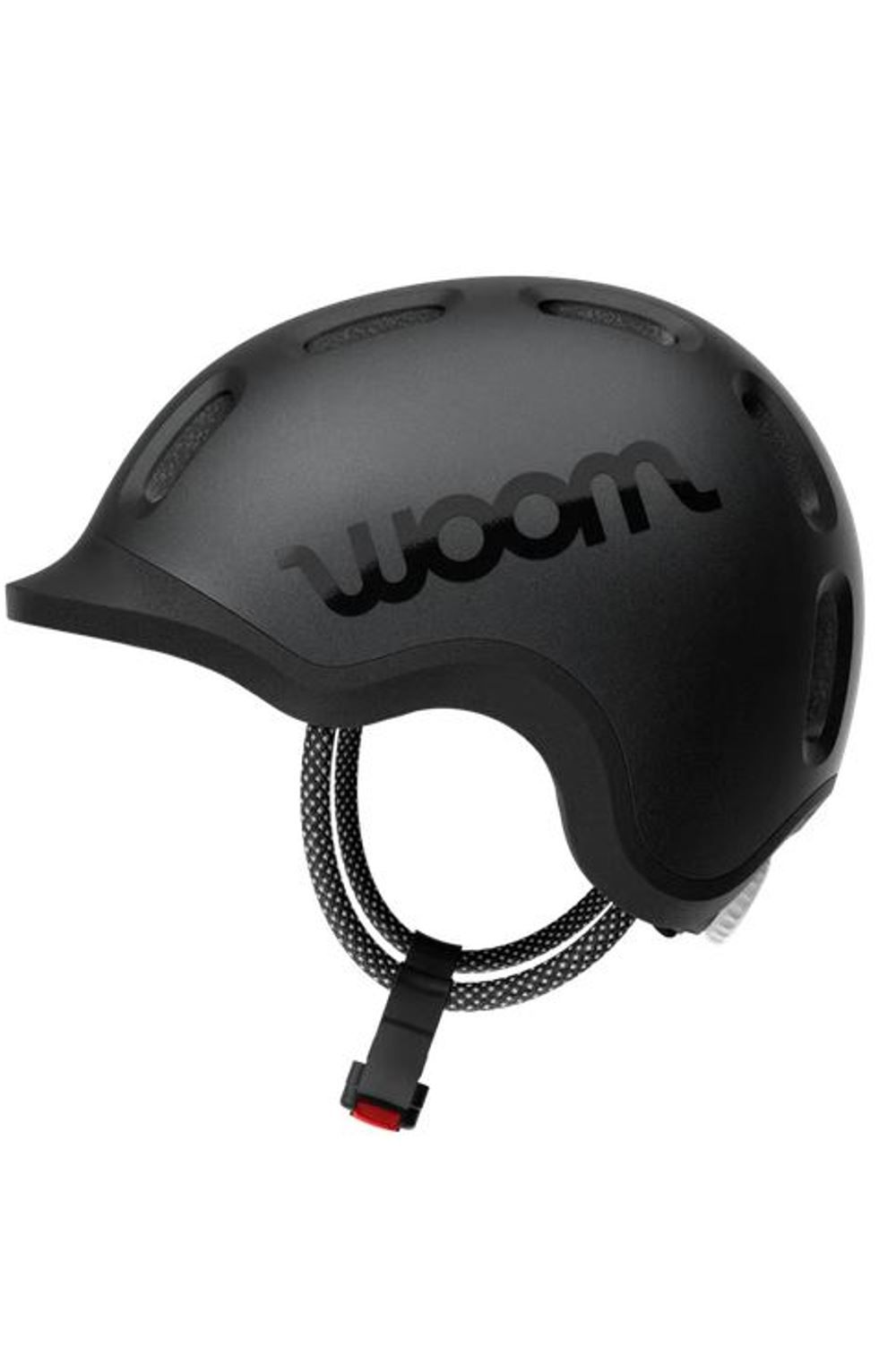 Woom Kinder Fahrrad Helm READY charcoal metallic