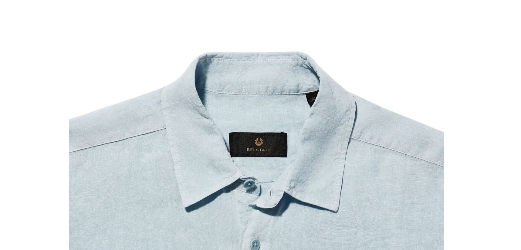 Belstaff Herren Leinenhemd SCALE skyblue
