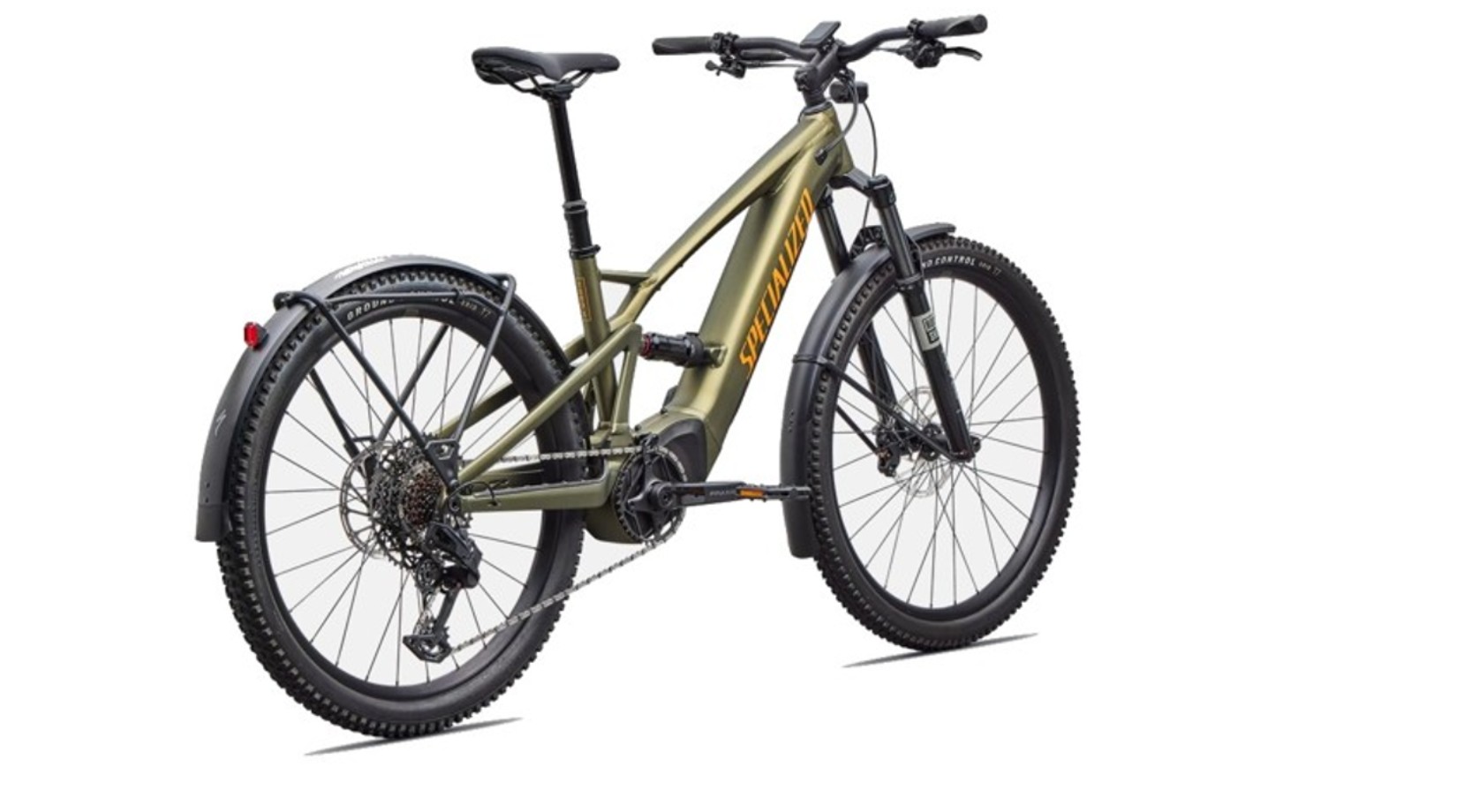 Specialized Turbo Tero X 5.0 Mountainbike Satin Laurel Green Metallic / Orange Zest 2026