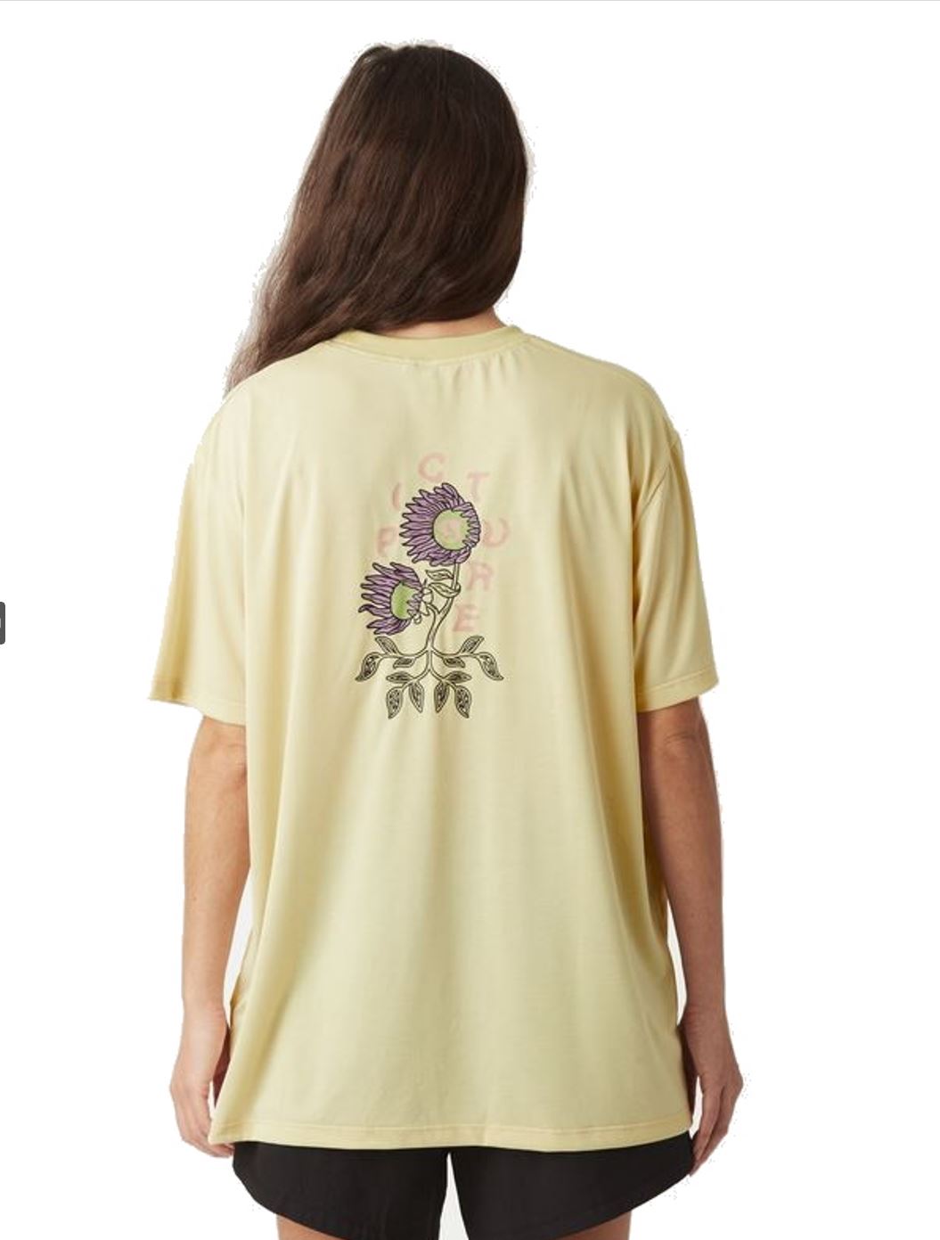 Picture Damen T-Shirt Elhm Tech Tee Wood Ash
