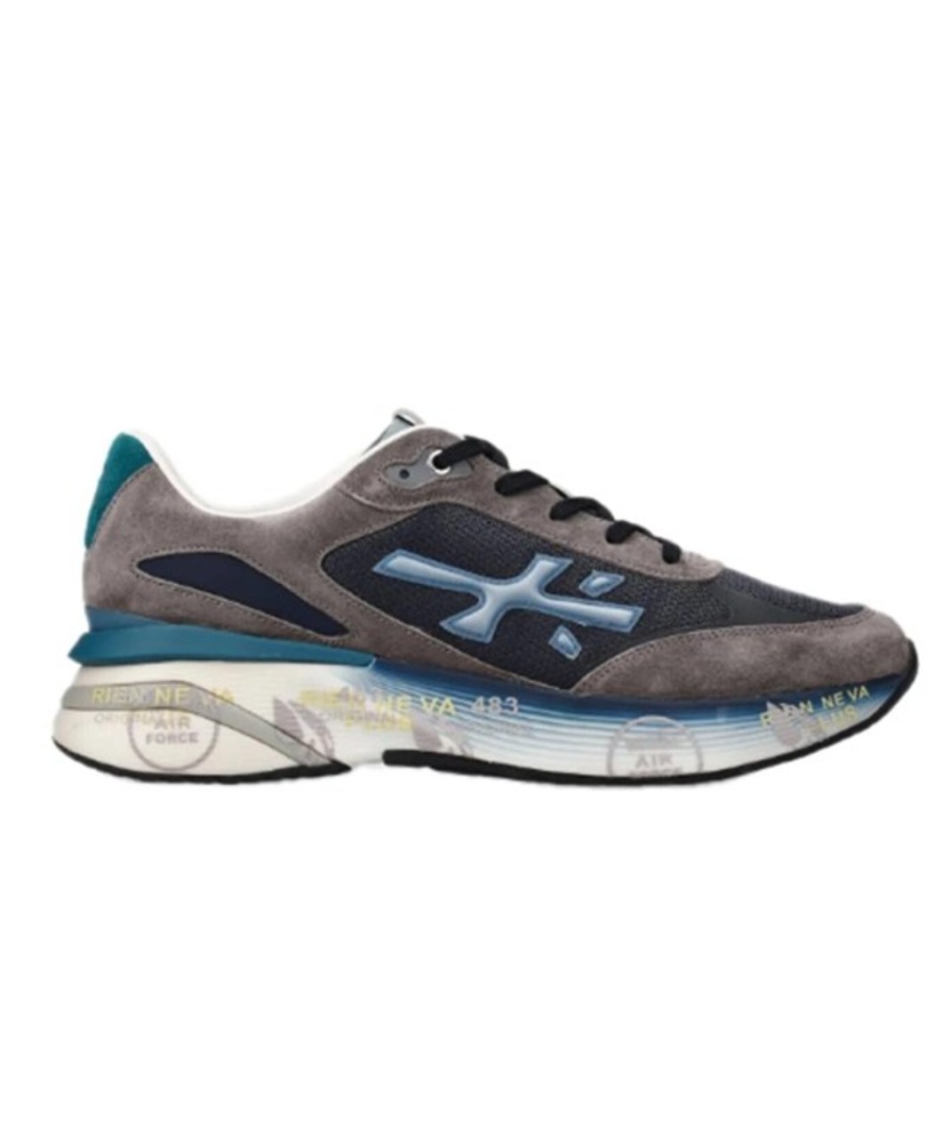 Premiata Moerun Var 7772 Herren Sneaker Grey