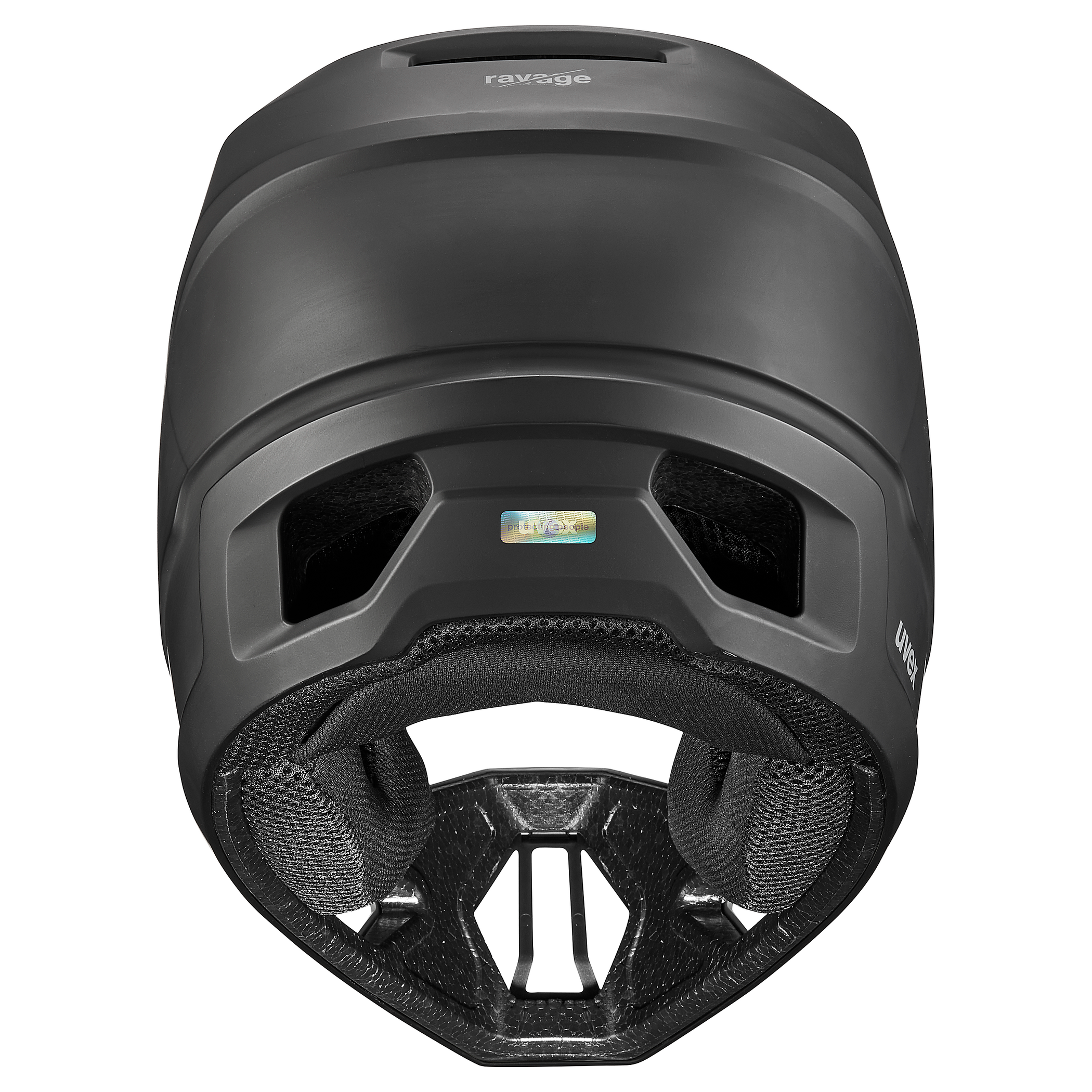 Uvex Fullfacehelm Ravage Black Rhino Matt