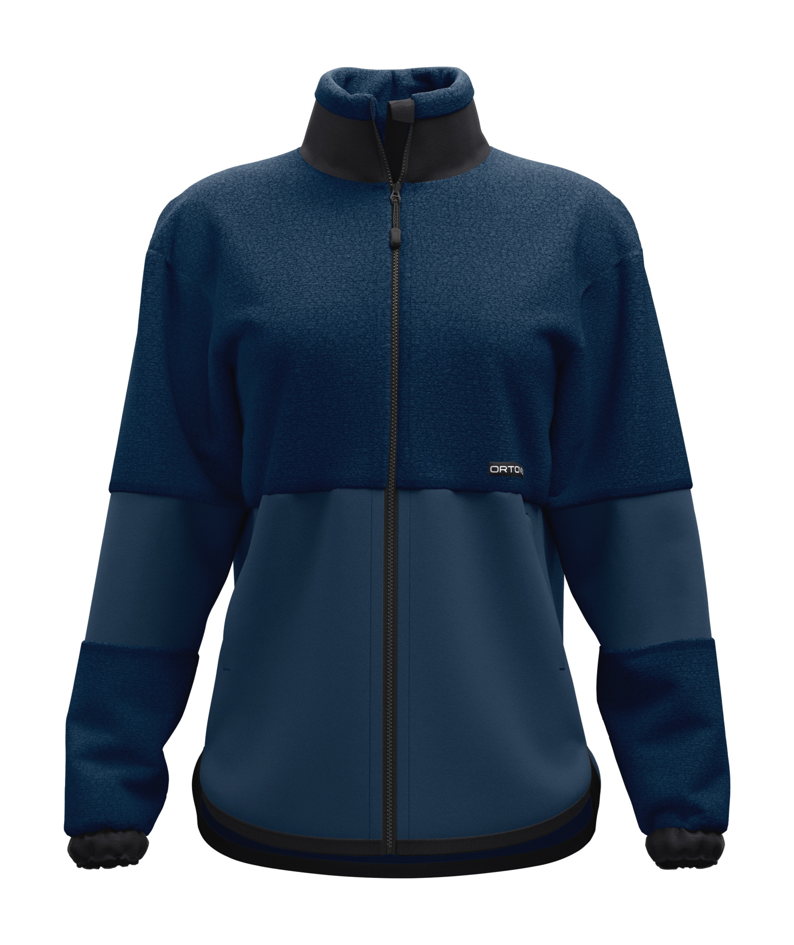 Ortovox Damen FLEECE TEDDY JACKE deep ocean