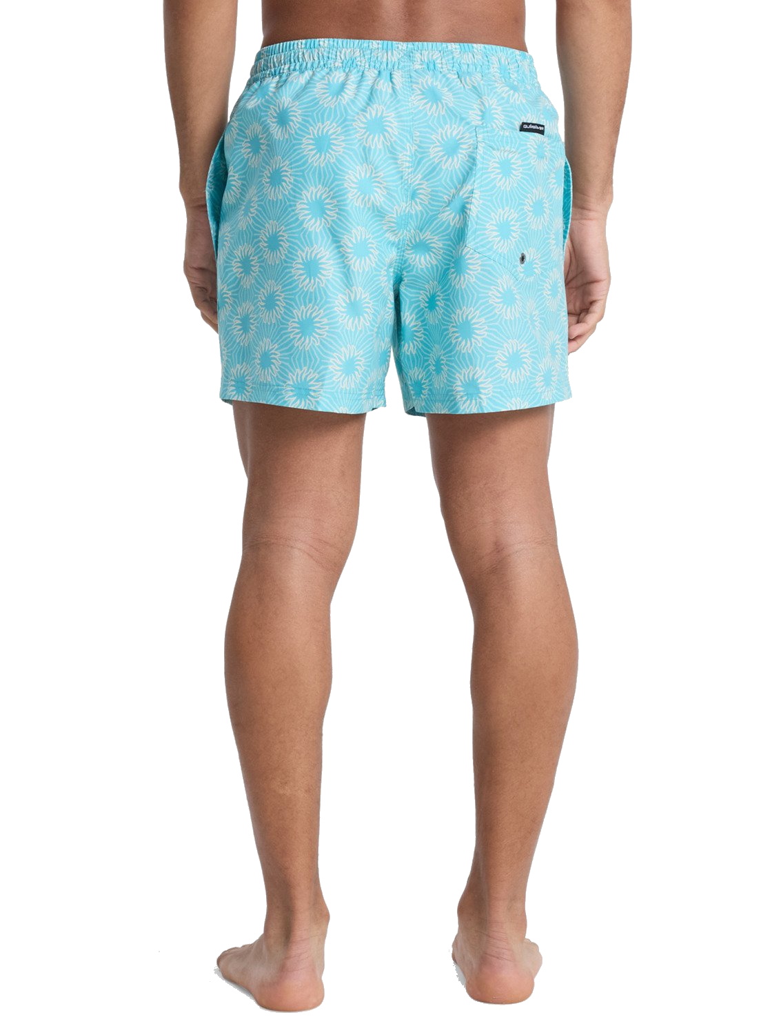 Quiksilver Badeshorts Everyday Printed Volley 15" Schwimmshorts Aqua Ocean Maythem