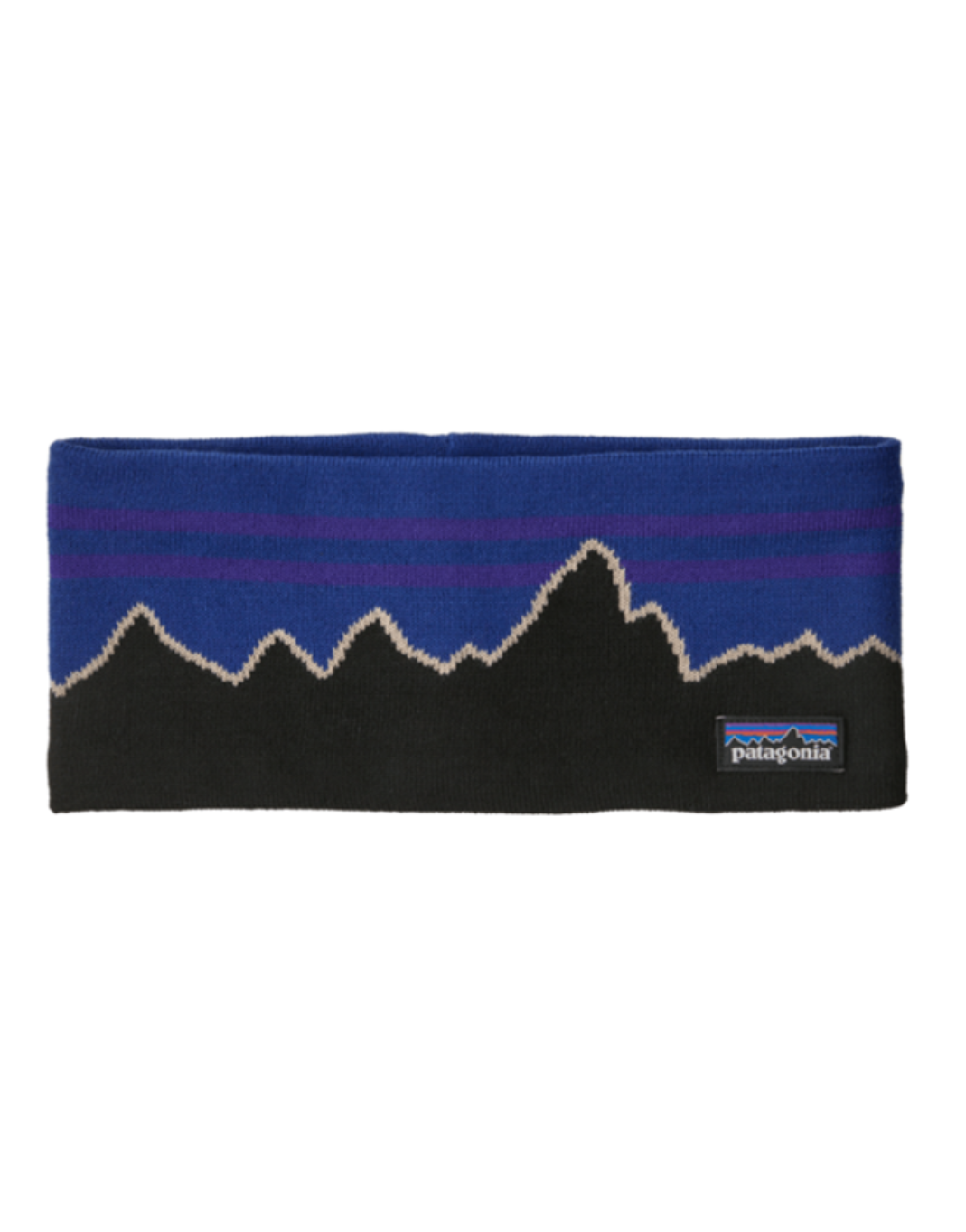 Patagonia Powder Town Headband P6 Blue