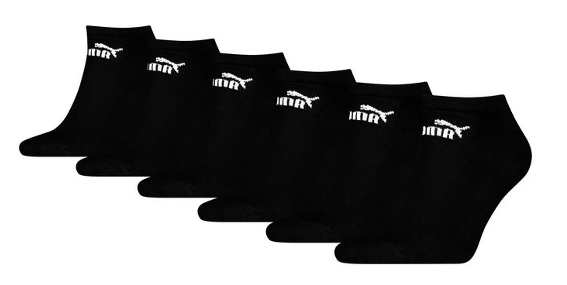 Puma ELEMENTS Sneakers Socken 6-Pack schwarz