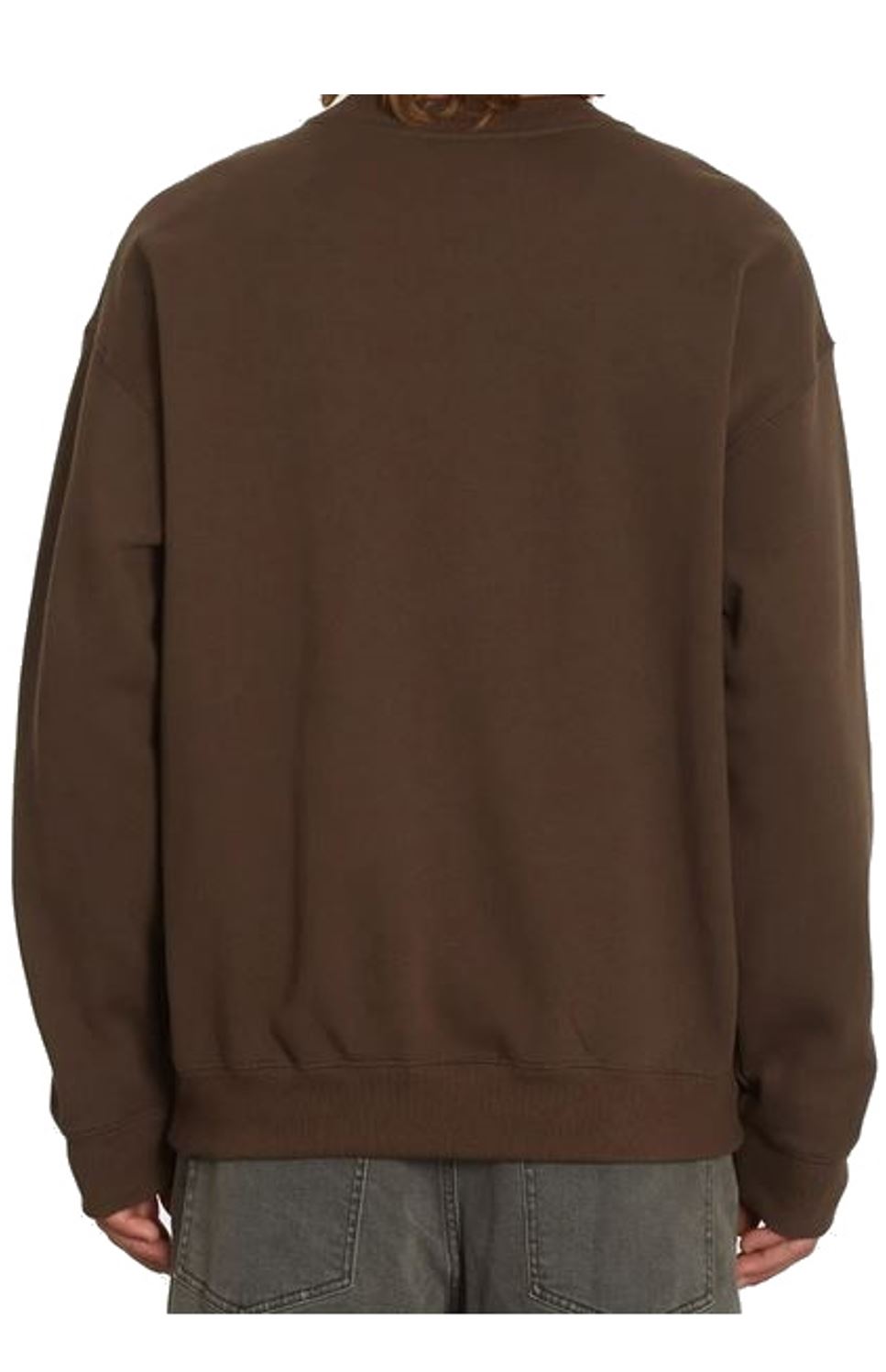 Volcom Herren FA BOB Mollema Crew Dark Brown