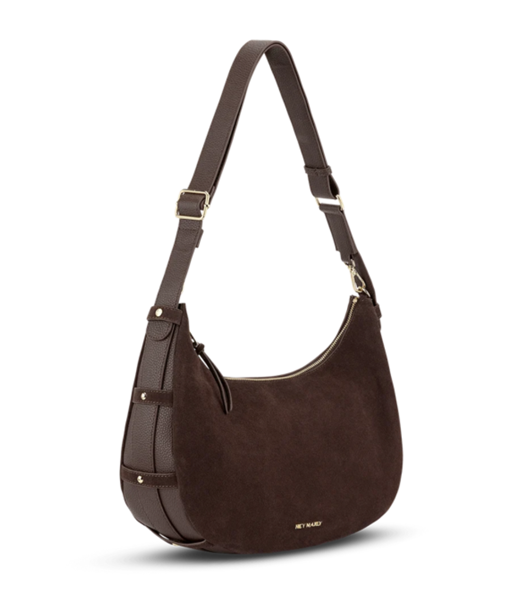 Hey Marly Lifetime Sister Suede M Coffee