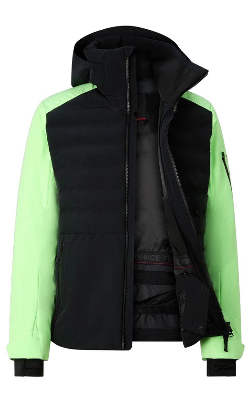 Bogner Fire + Ice Herren Skijacke IVO Schwarz/Neon