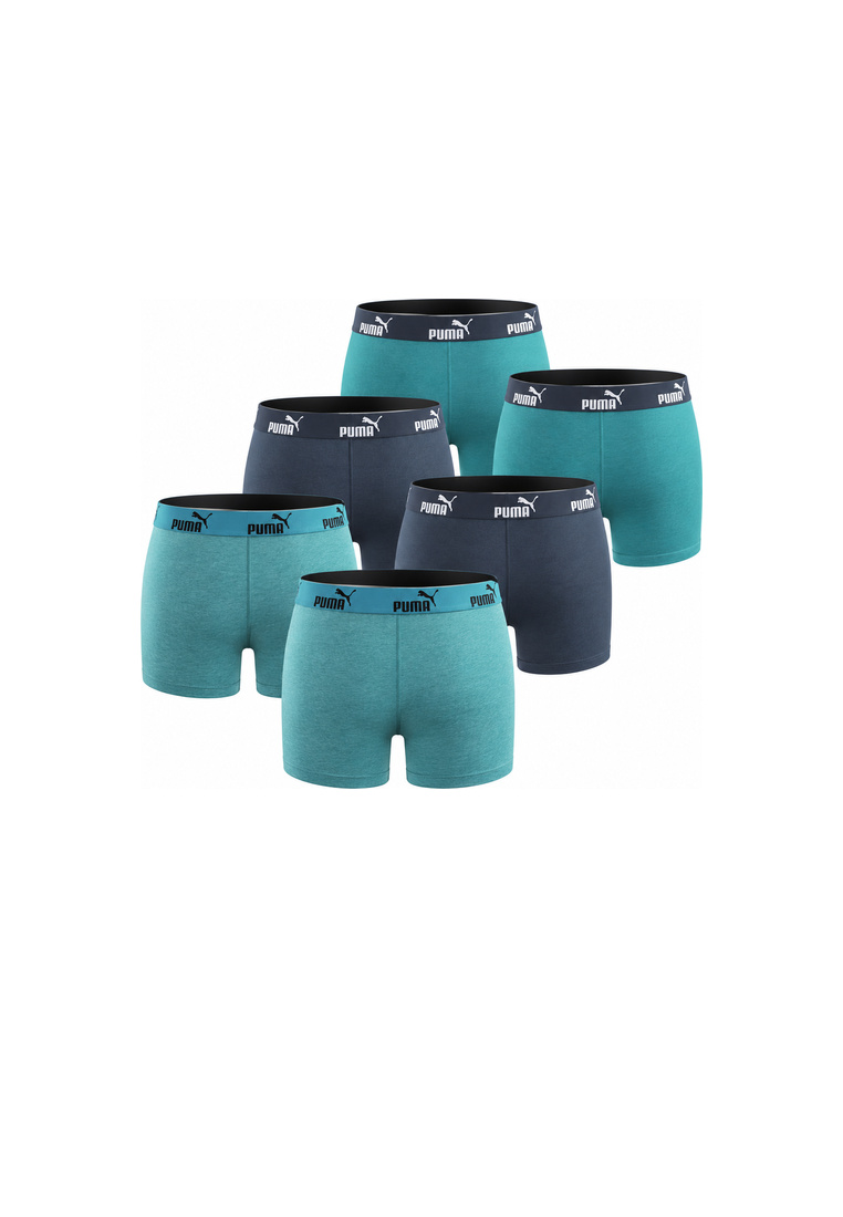 Puma Herren Boxershorts 6er Pack ocean depths