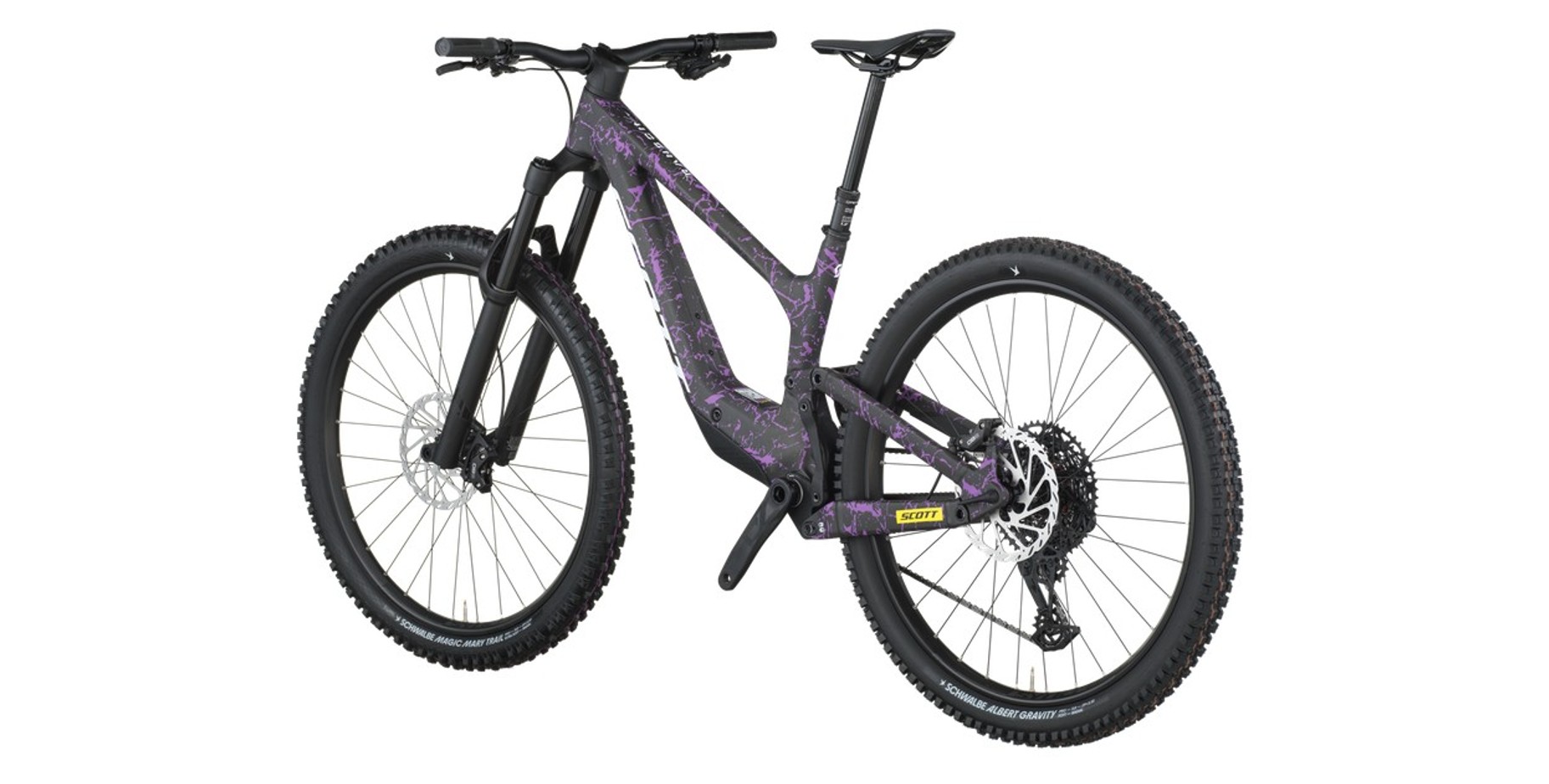 Scott Mountainbike Ransom 920 Carbon Black / Crackle Purple 2026