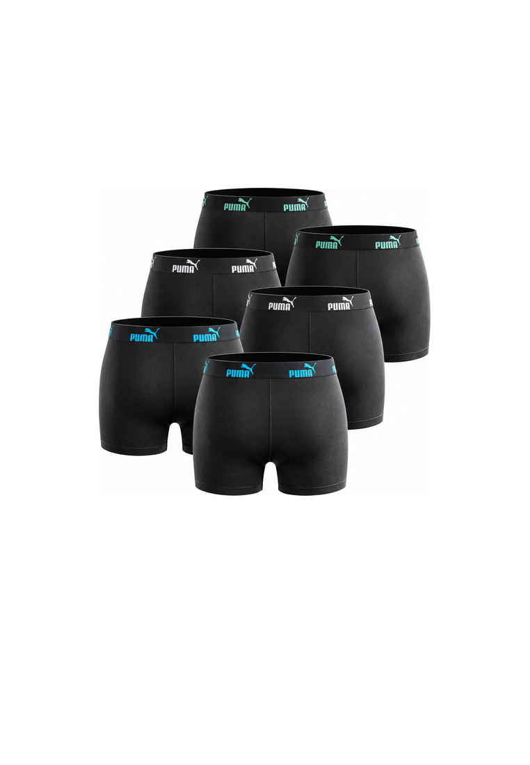 Puma Herren Boxershorts 6er Pack black combo