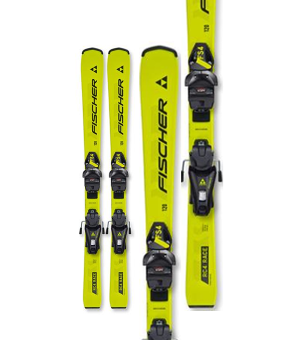 Fischer RC4 Race JR 130-150 cm Kinder Skiset 2027