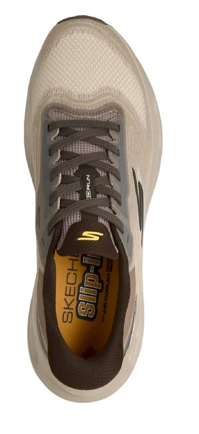 Skechers Laufschuhe Max Cushioning Glide-Step Taupe