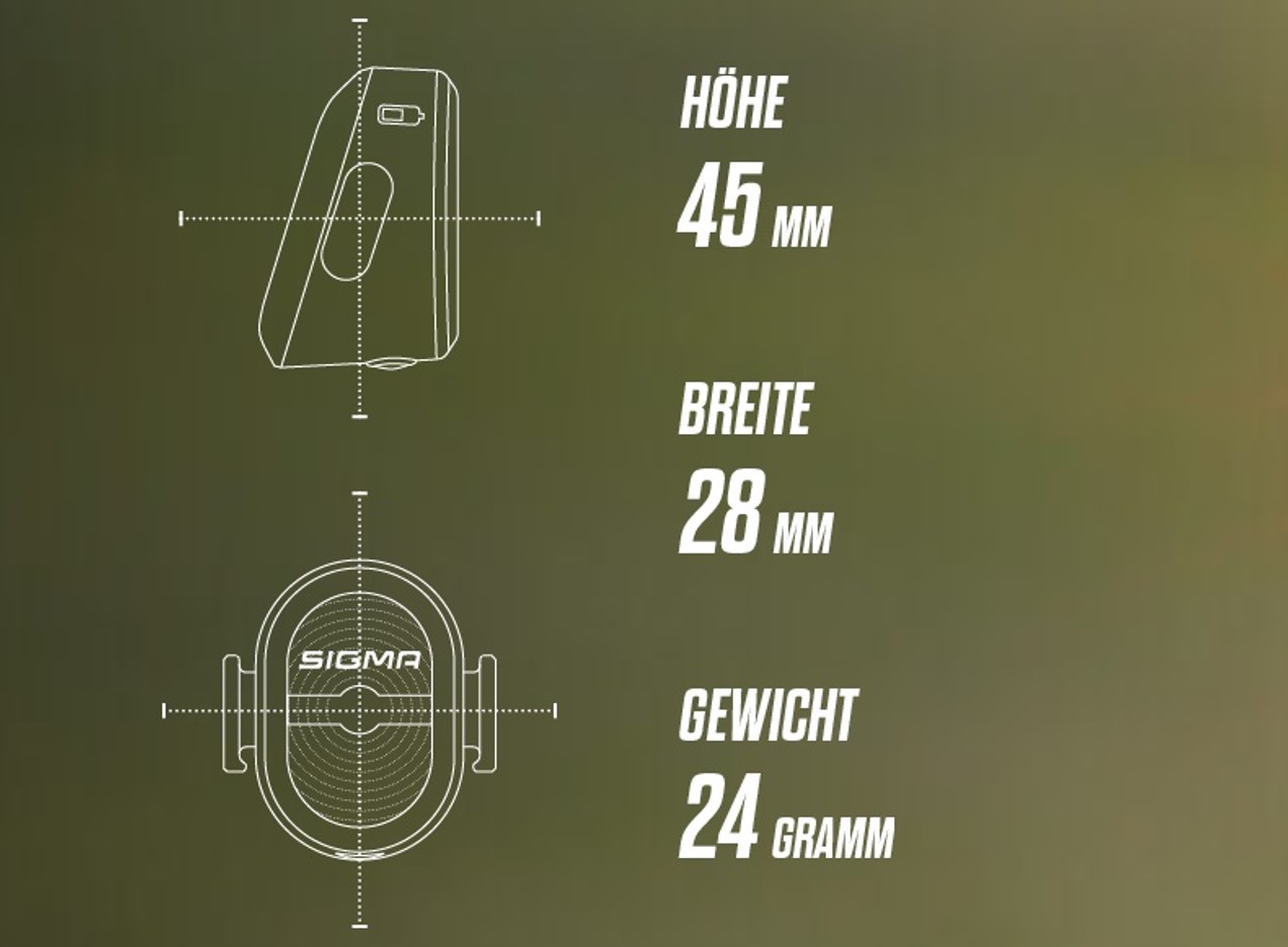 Sigma Fahrradlicht Aura 80 USB / Nugget II Set 80 LUX