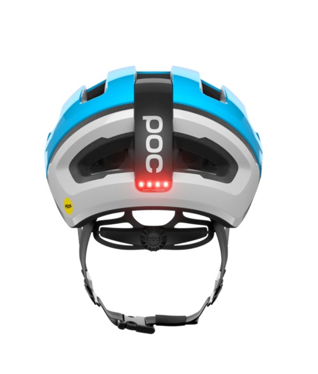 POC Fahrradhelm Omne Beacon MIPS Kyanite Blue / Hydrogen White 