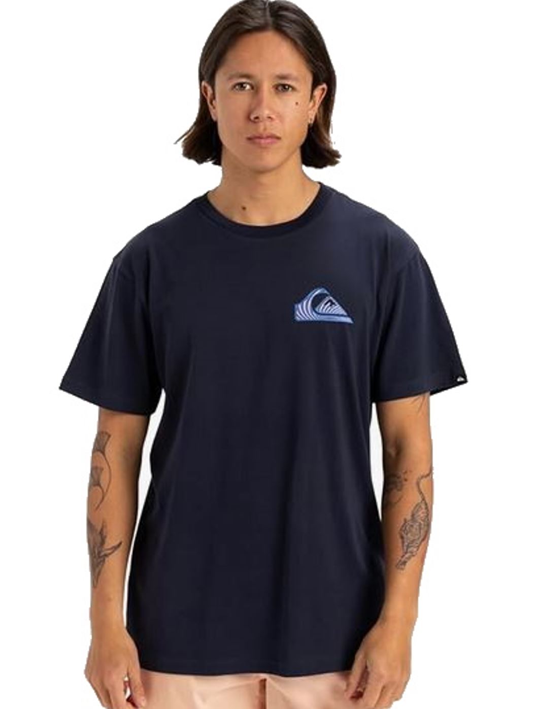 Quiksilver T-Shirt Window Pane Navy