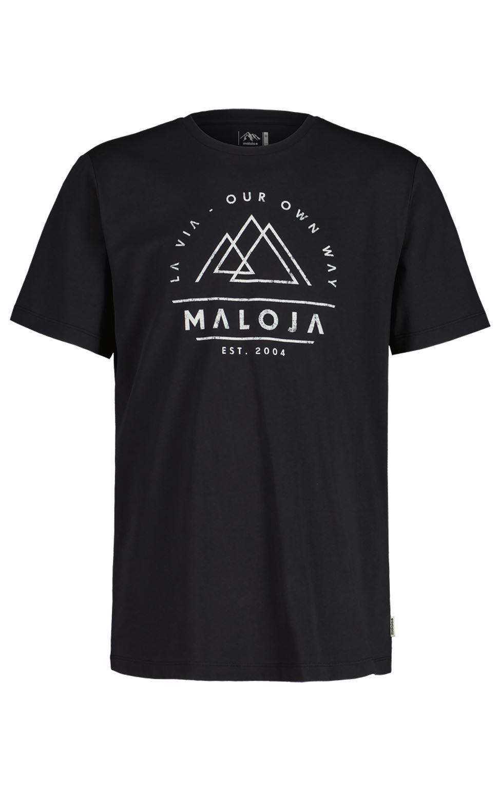 Maloja Herren T-Shirt BranziM deep black