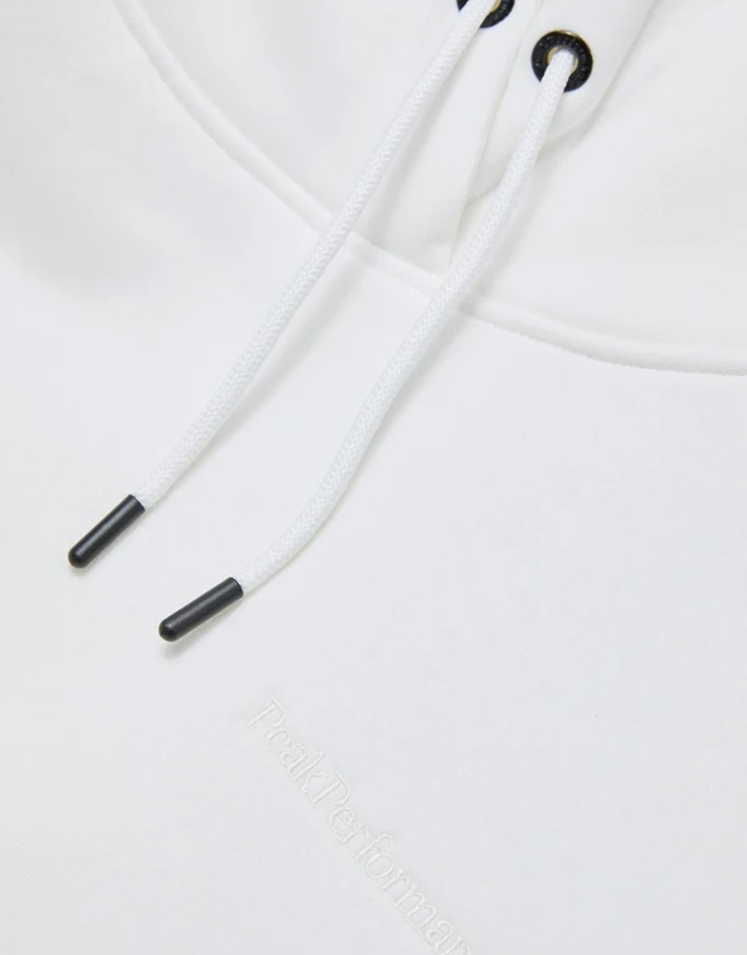 Peak Performance Damen Original Small Logo Hood Off White