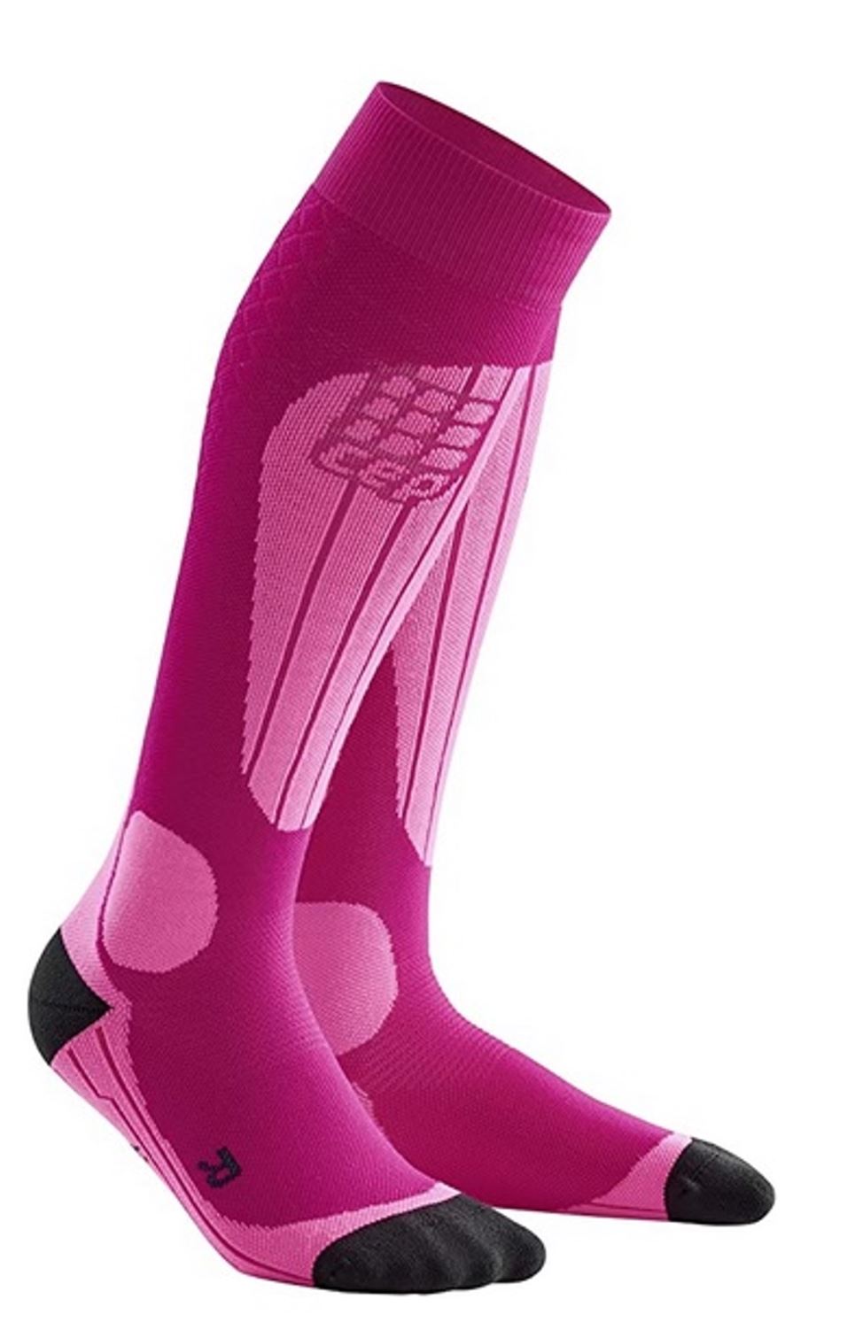 CEP Ski Thermo Socken Damen Sportsocken pink