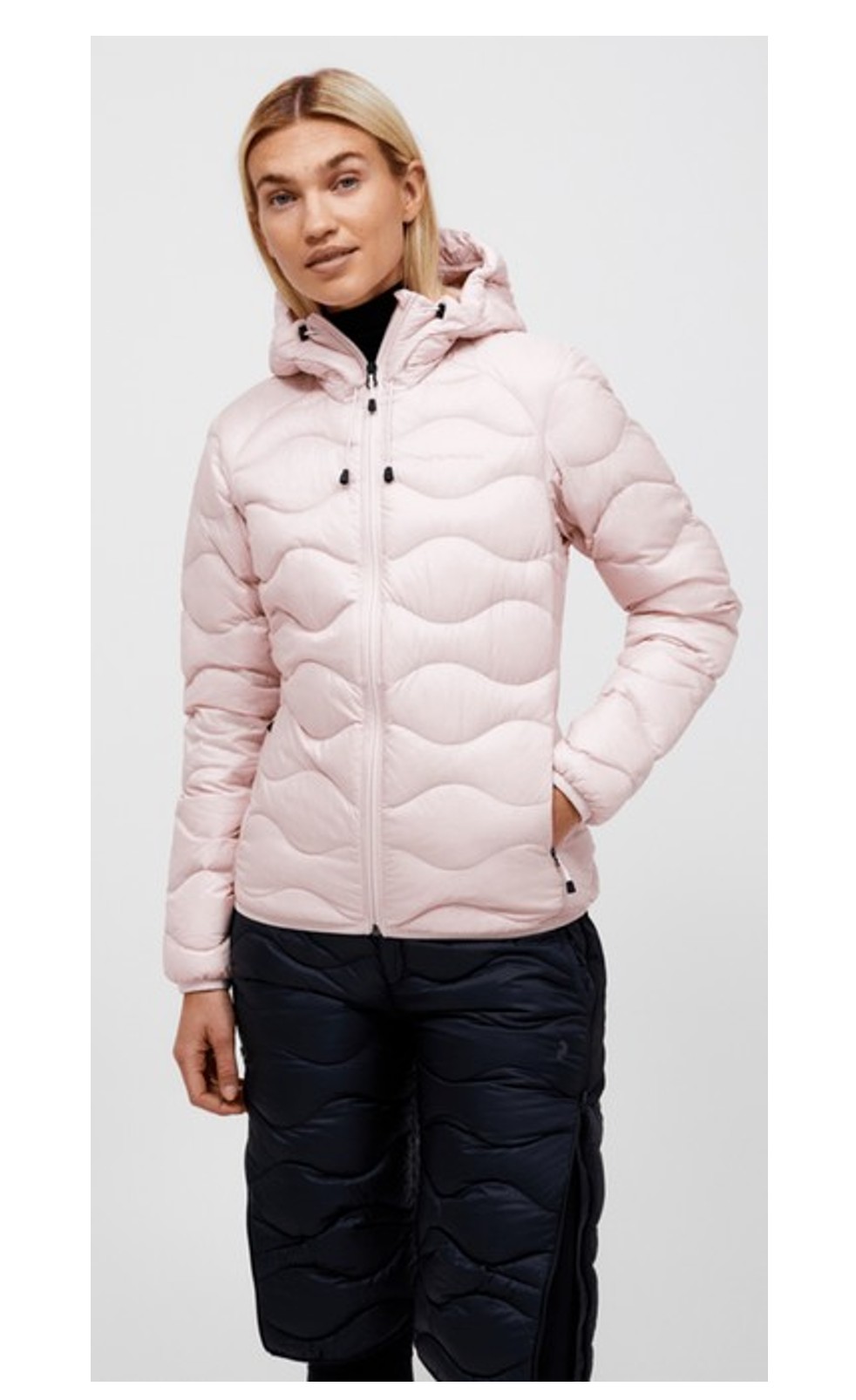 Peak Performance Damen Helium Down Hood Jacke Frosted Blossom