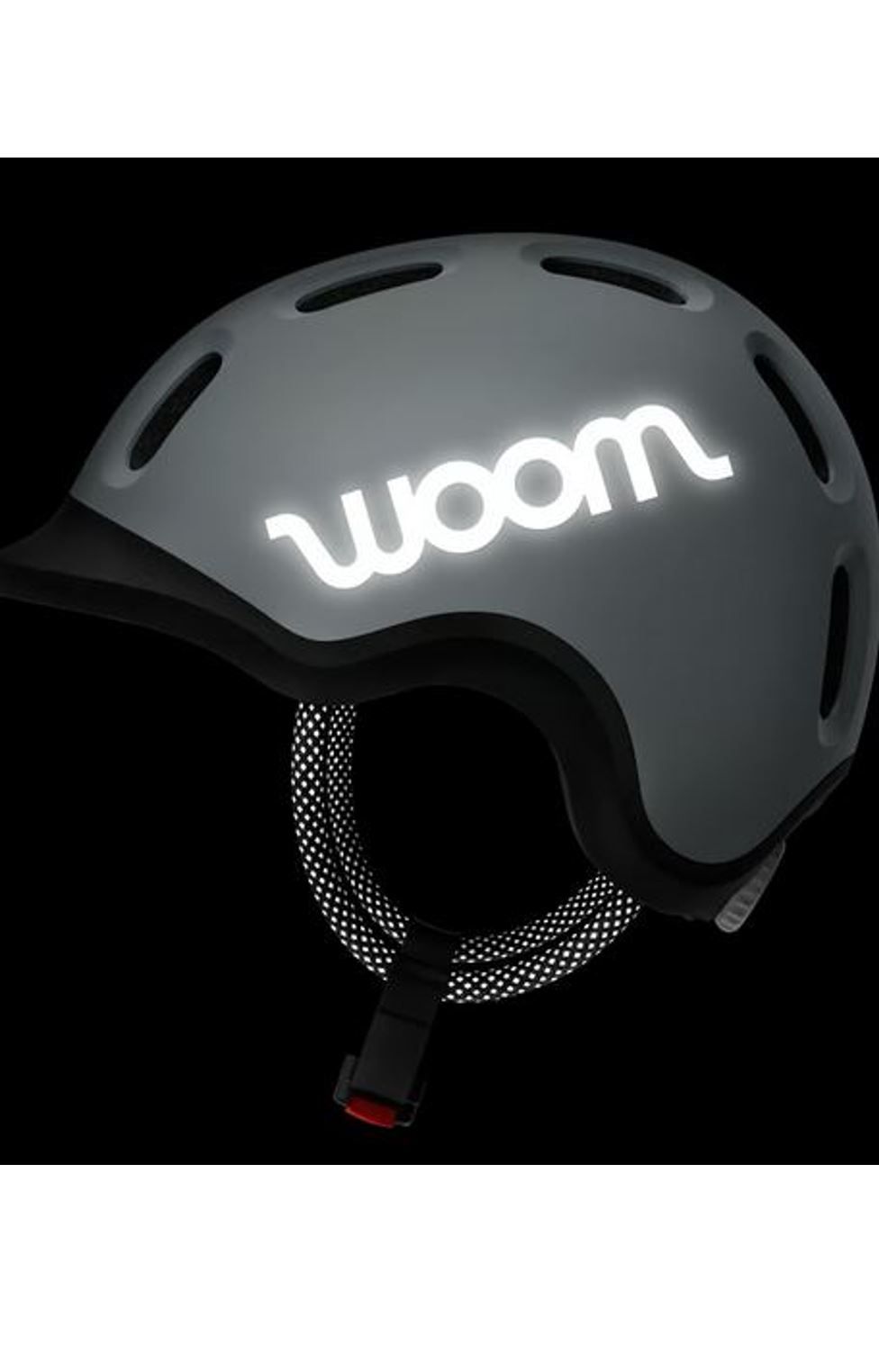 Woom Kinder Fahrrad Helm READY pale grey