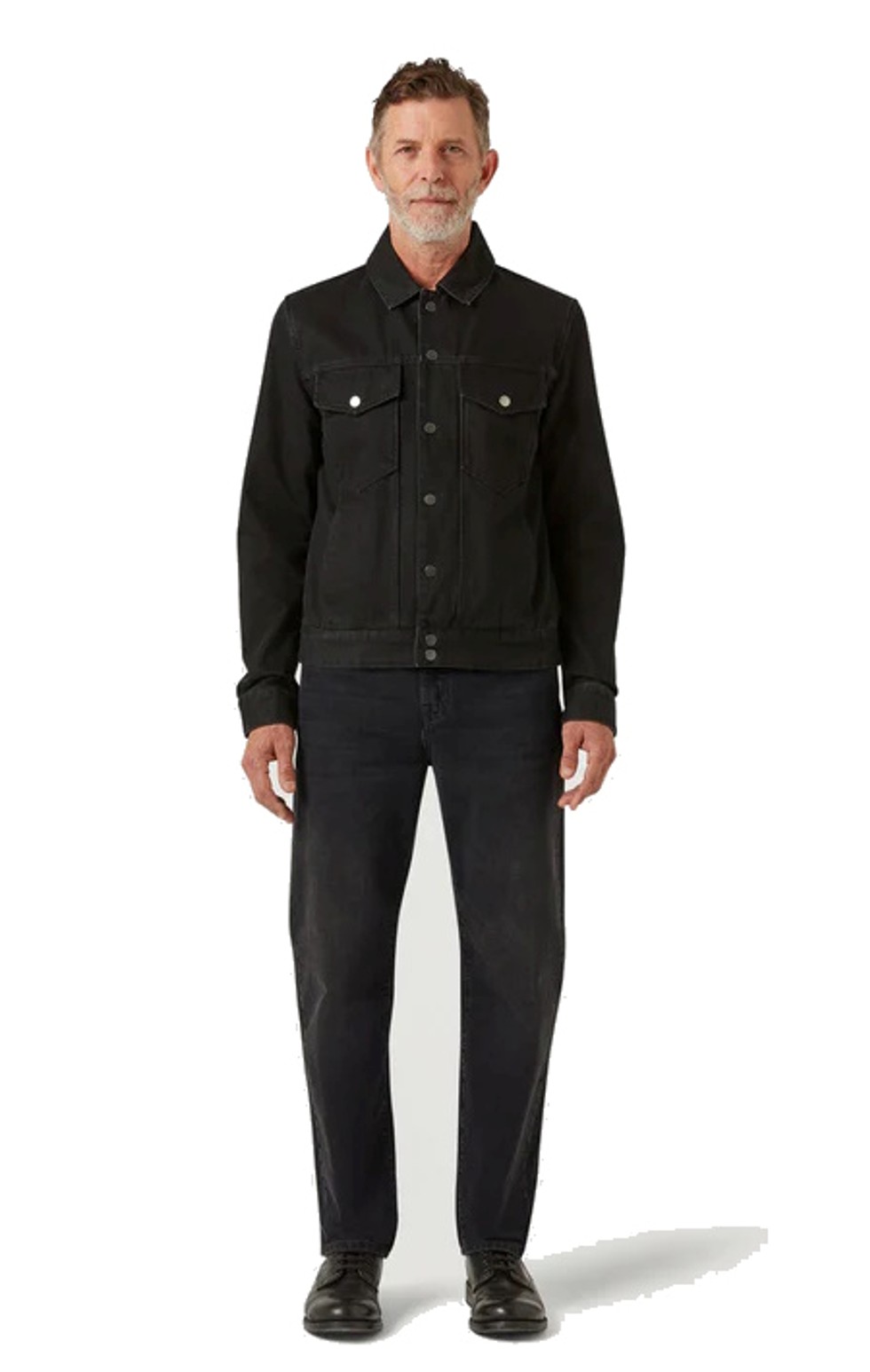 Belstaff Herren Jeansjacke PISTON Truckerjacke Schwarz