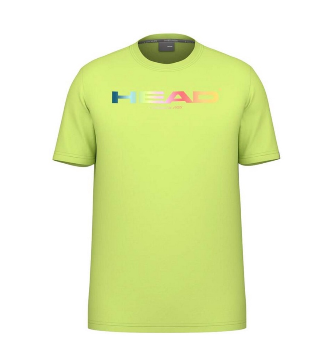 Head T-Shirt Rainbow Lightlime