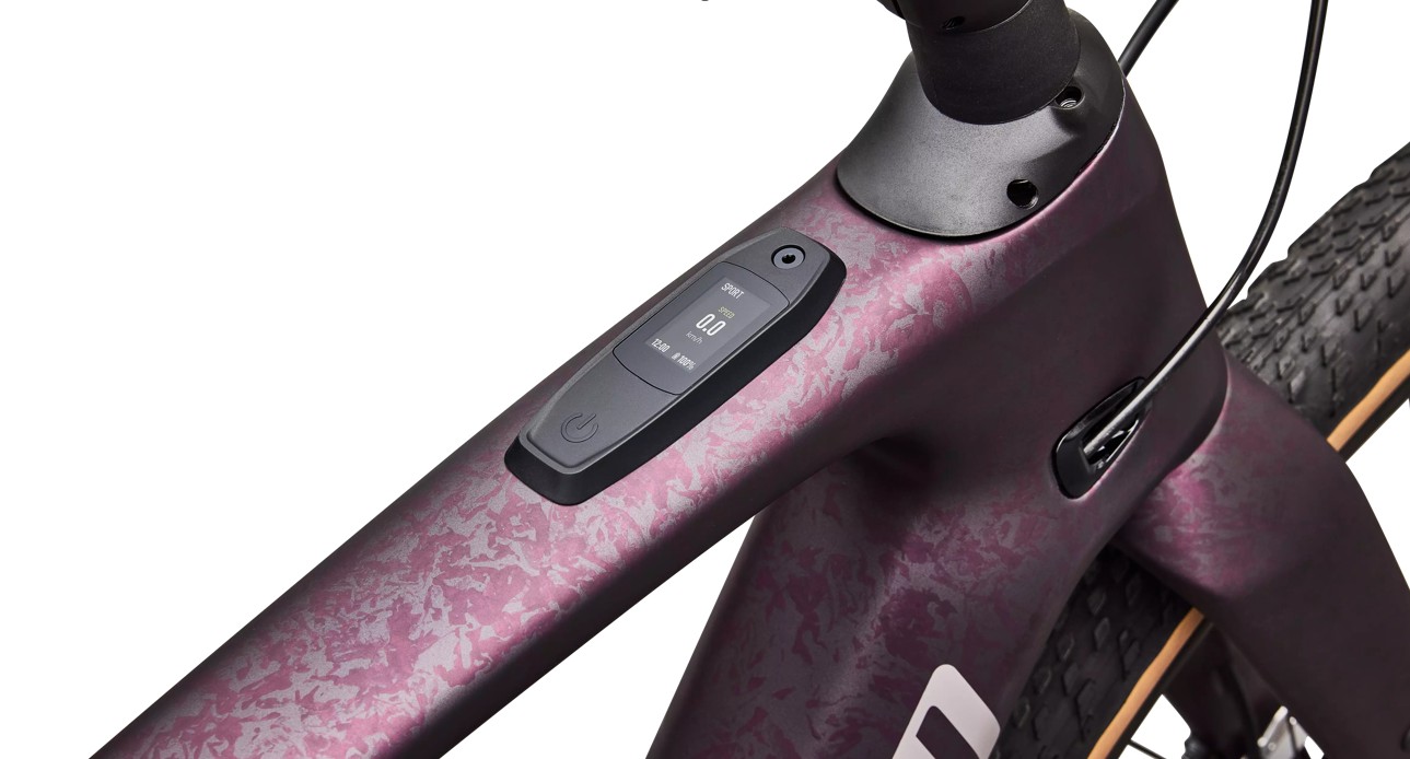 Specialized E-Gravel Bike Turbo Creo 2 Expert Carbon Satin Nebula Metallic / Bordeaux Impasto / Desert 2026