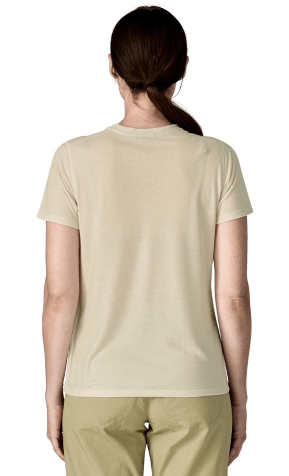 Patagonia Damen Cap Cool Trail Shirt Stratapeaks Dyno White