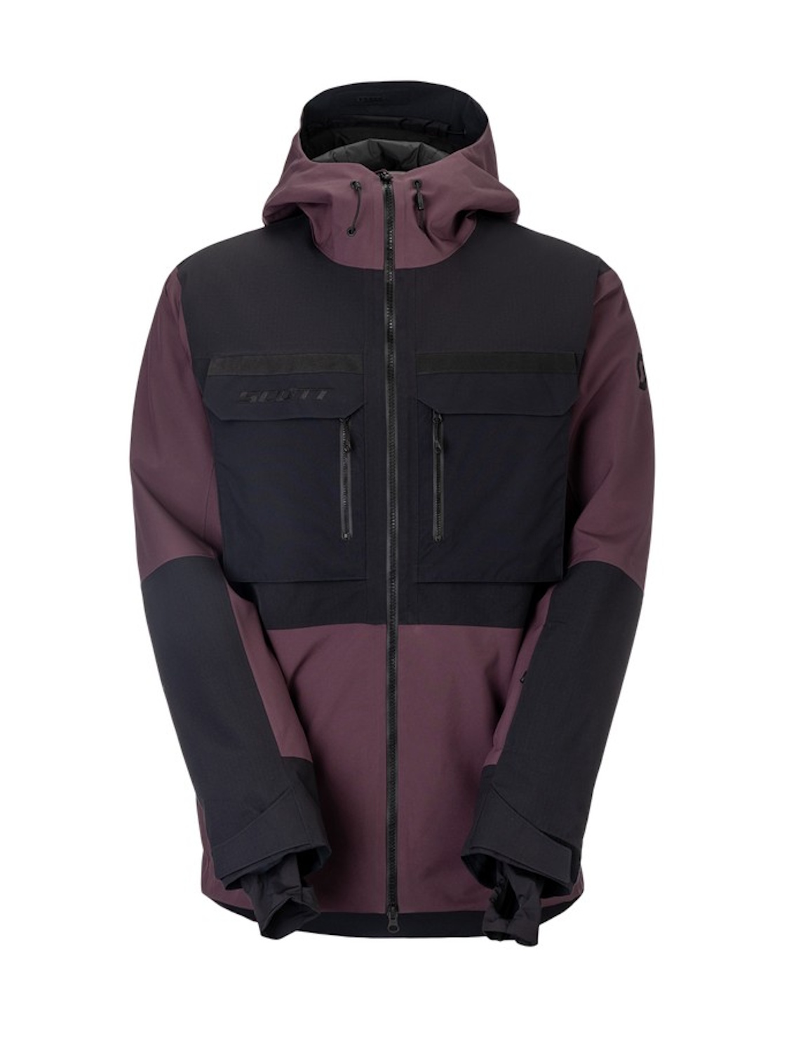 Scott Herren Schneejacke Ultimate Dryo Utility cocoa red/black