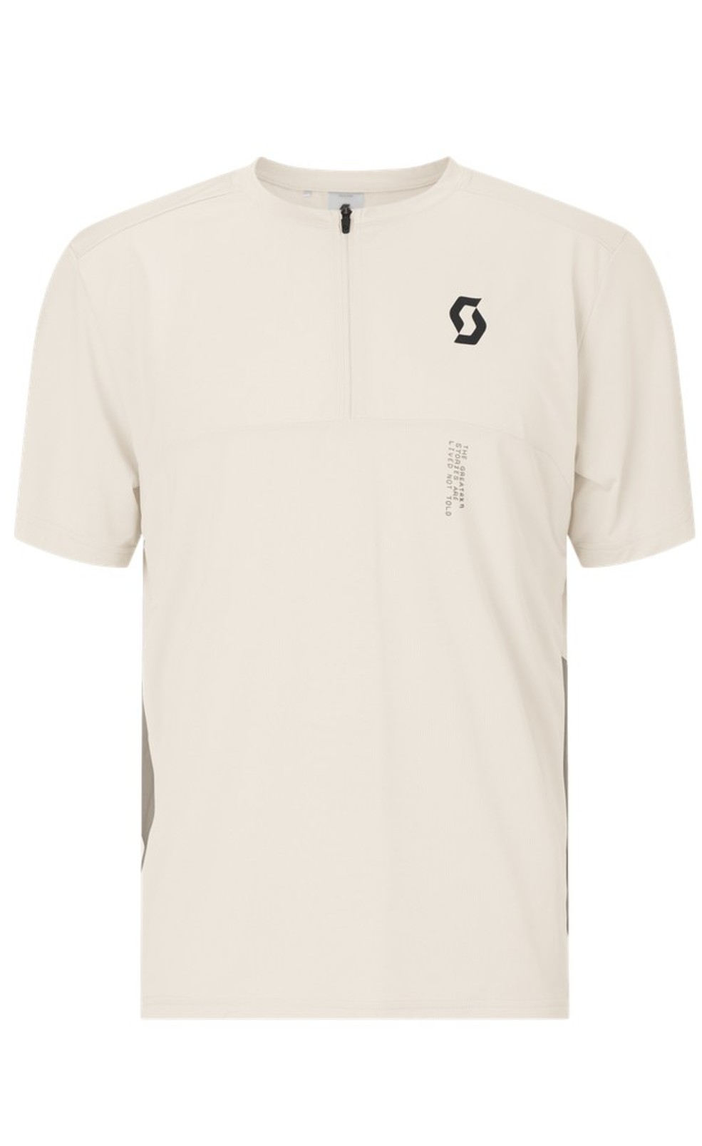 SCOTT Herren Fahrradtrikot Vertic Zip  cotton white/toast beige