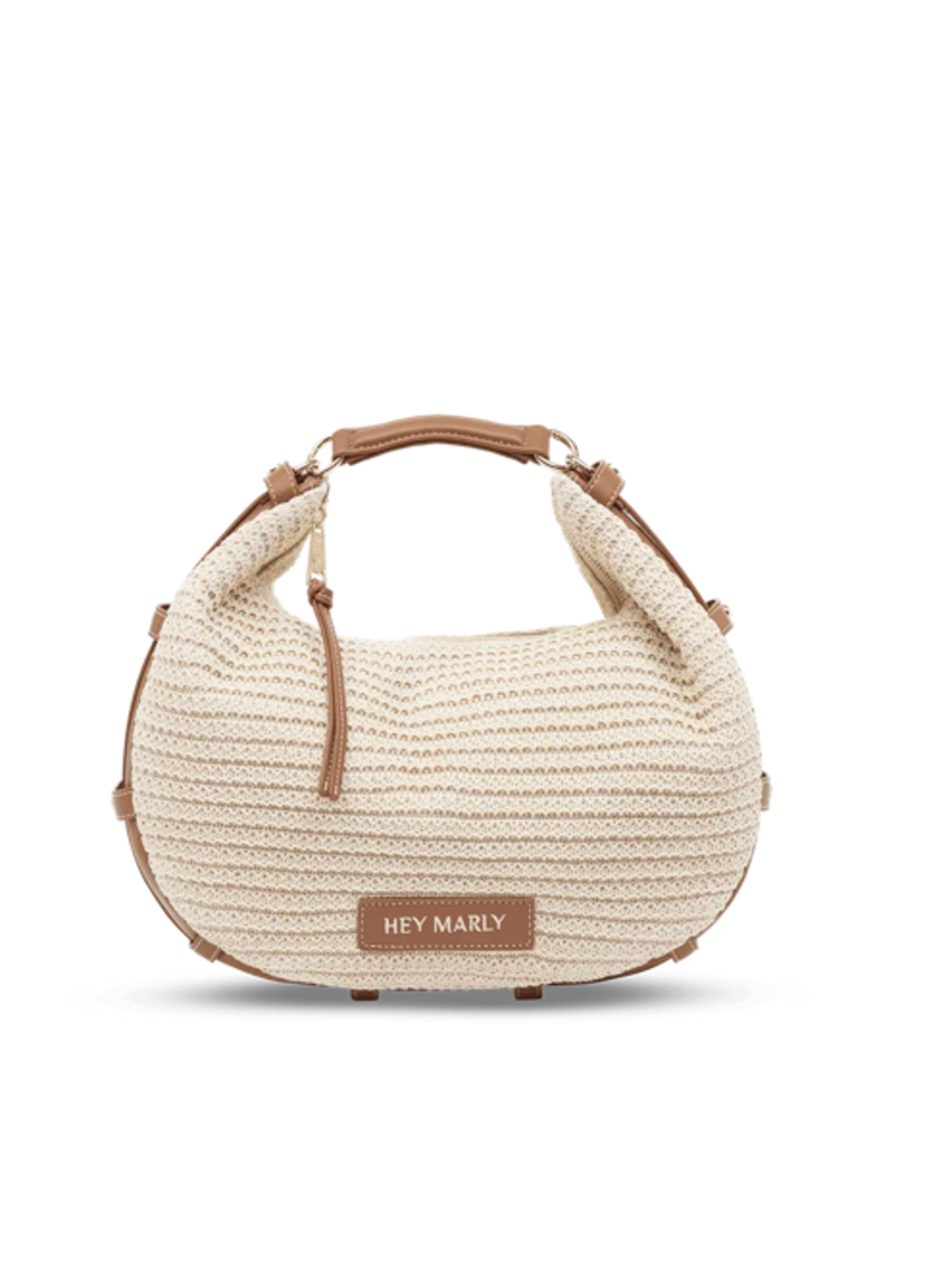 Hey Marly Lifetime Sister Straw M Crema Cognac