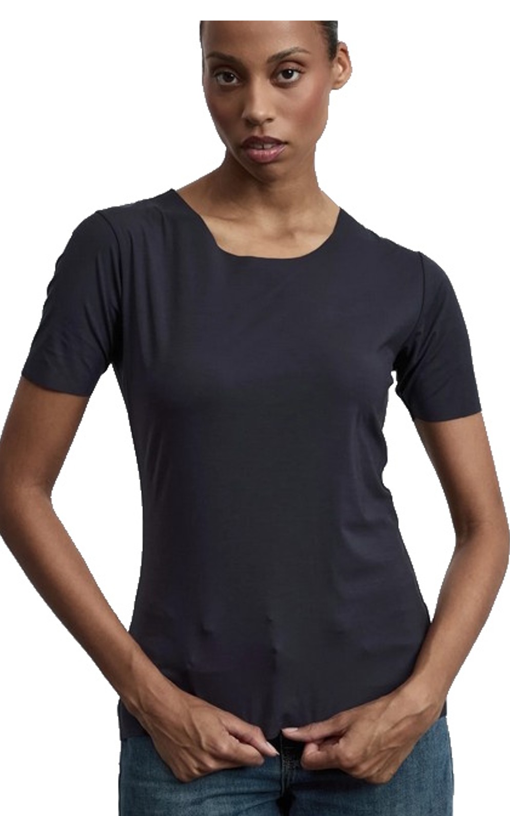 Fil Noir Shirt BRUNA nightblue