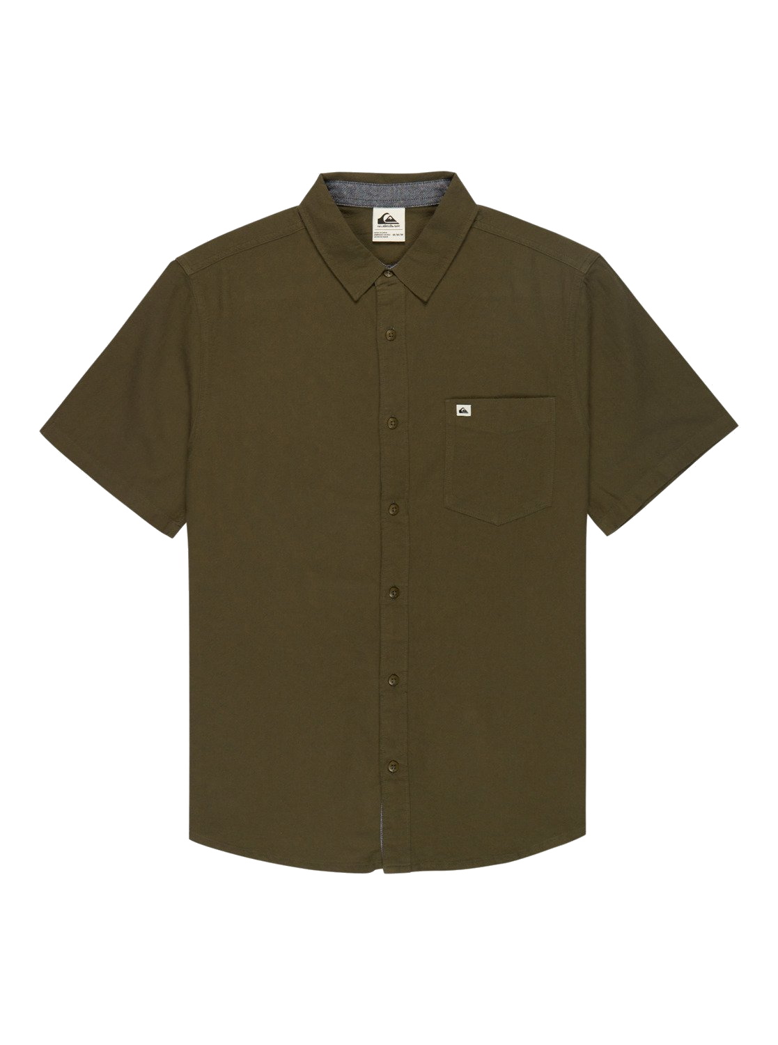 Quiksilver Kurzarm Hemd Time Box Grape Lead
