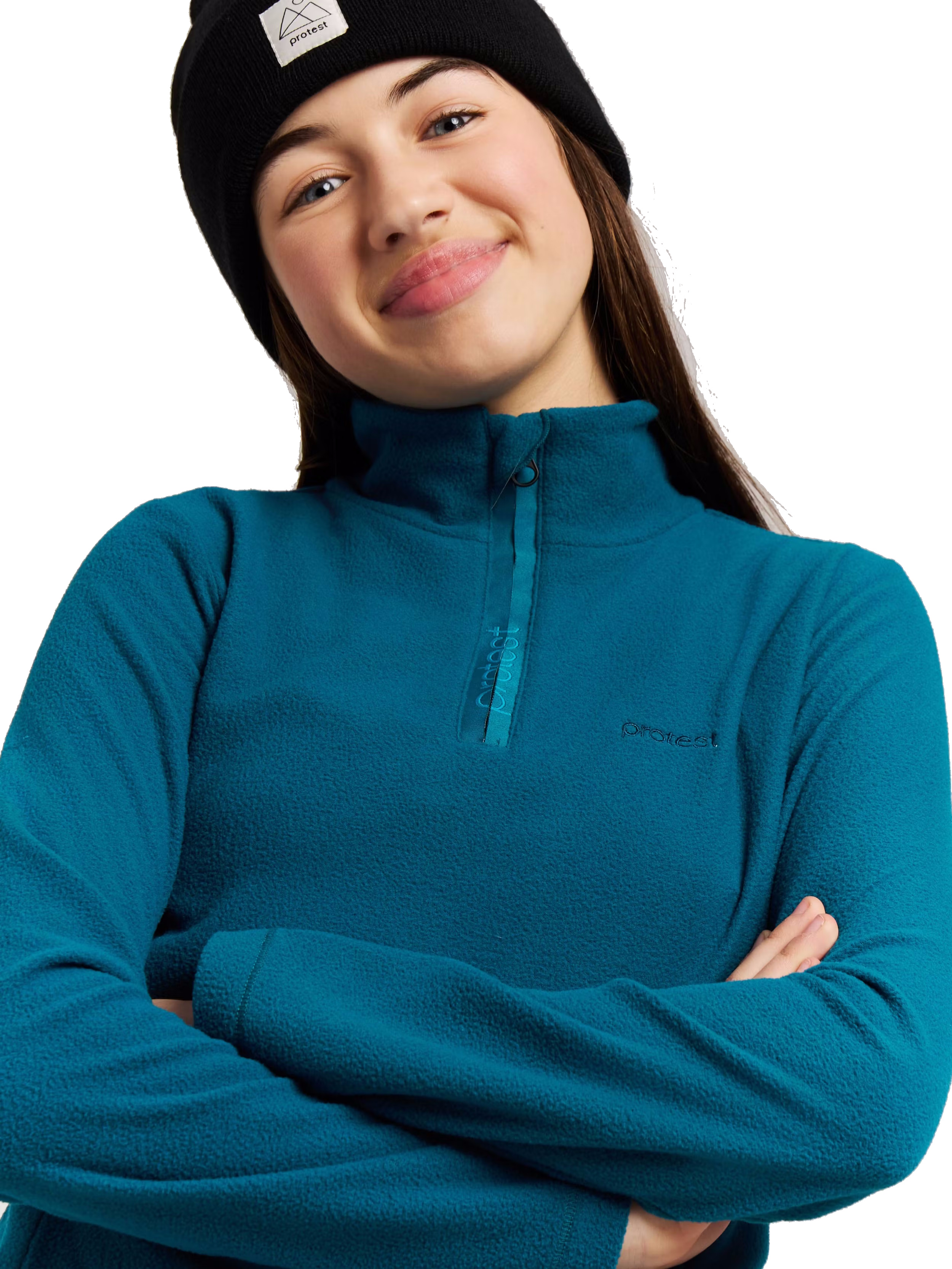 Protest Kinder Fleece Remutey Tempted blue