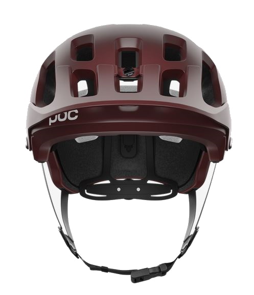 POC Tectal Fahrradhelm Garnet Red Matt