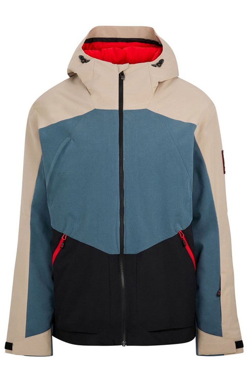 Ziener Herren Cord Skijacke TOBIN-Z iron sky
