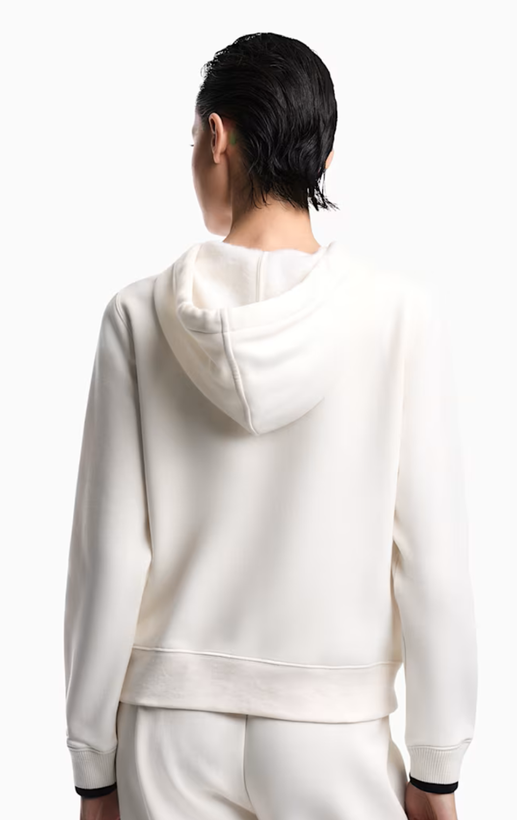 Emporio Armani Damen Kapuzenjacke EW00392 AF25592 Beige