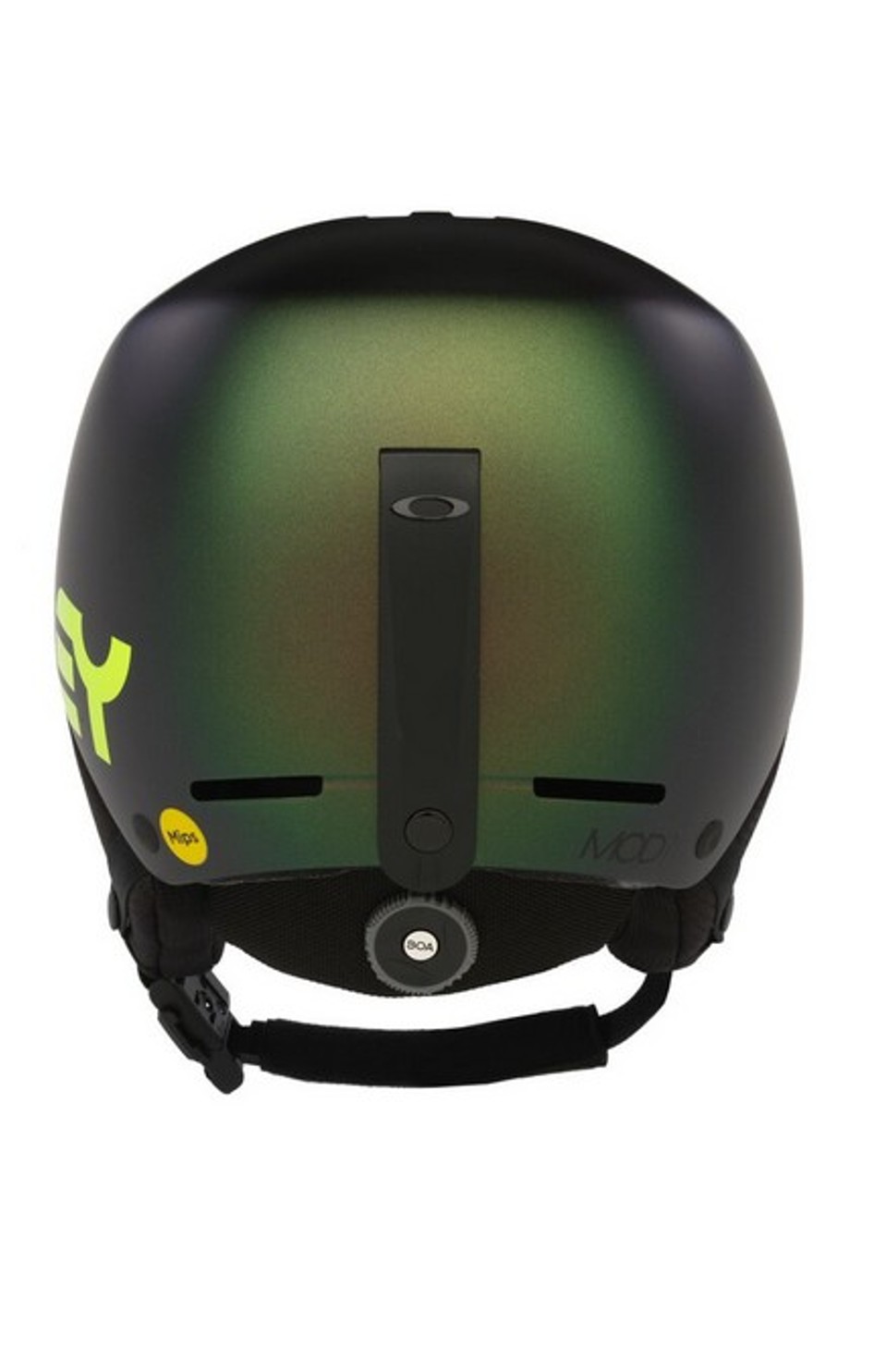 Oakley Wintersporthelm Mod1 PRO Silver/green colorshift